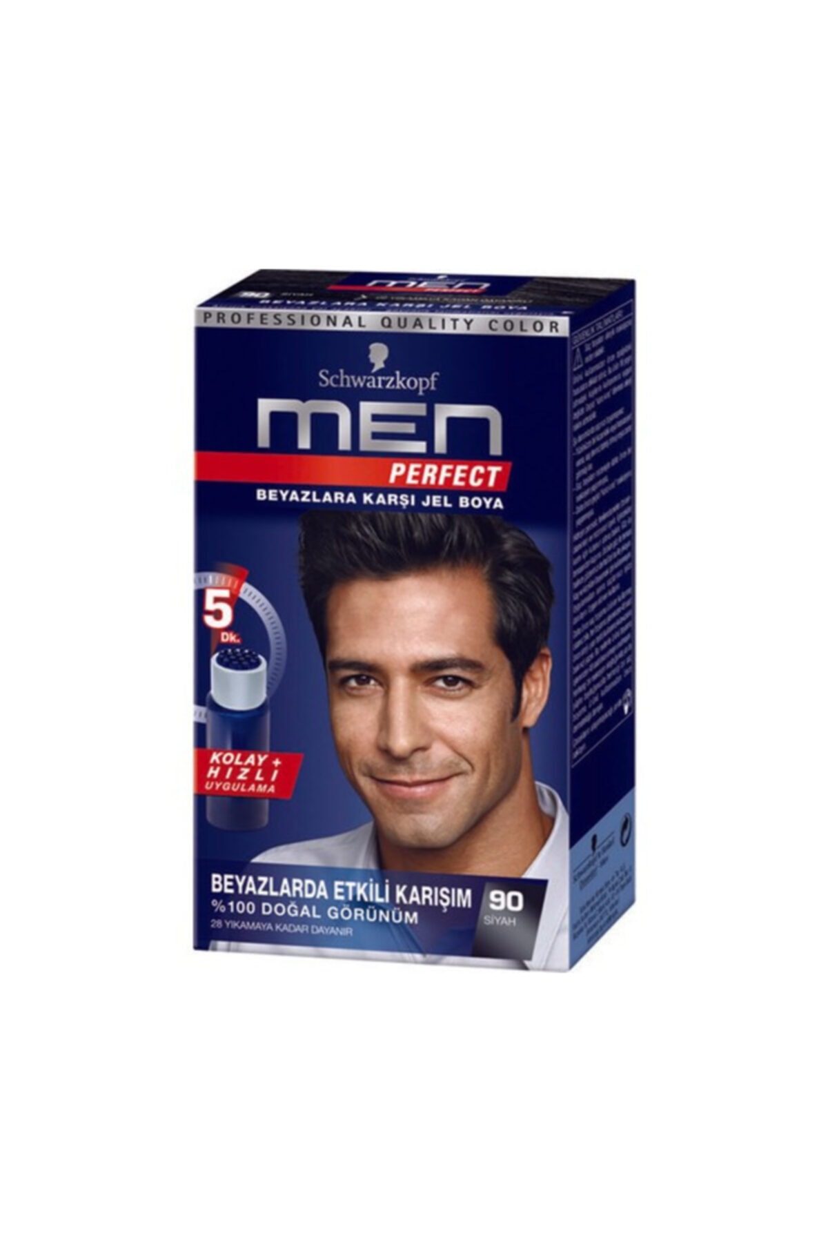Schwarzkopf Men Perfect 90 Siyah 1 Li