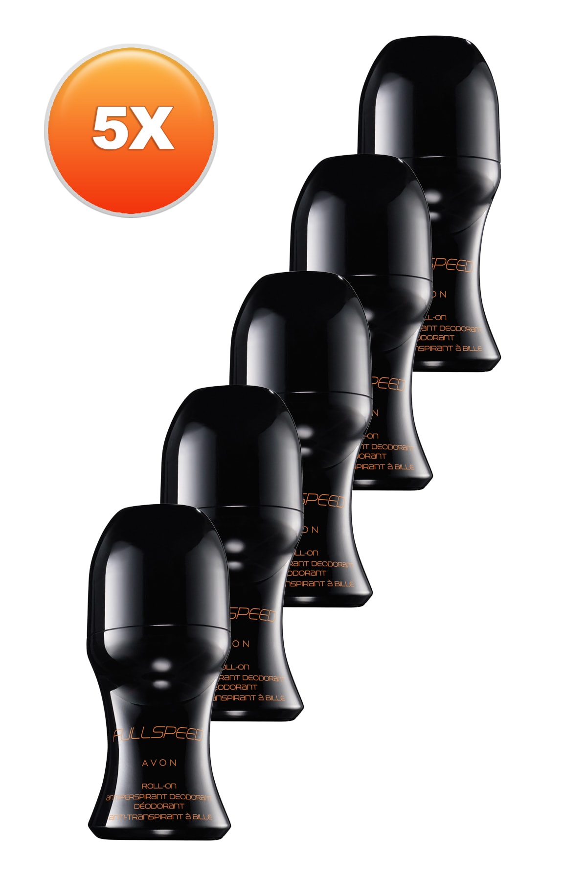 AVON Full Speed Erkek Rollon 50 Ml. Beşli Set