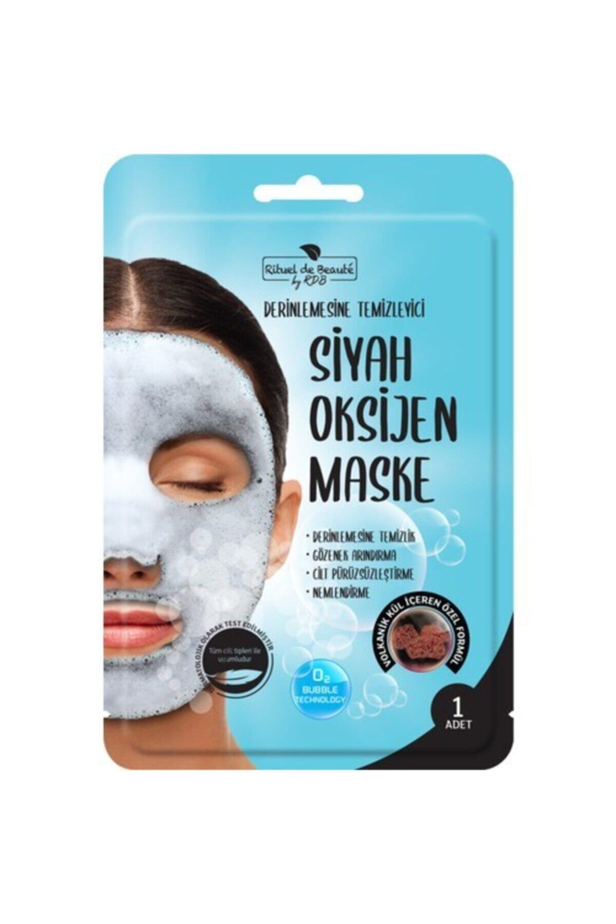 Rituel De Beaute Siyah Oksijen Maske