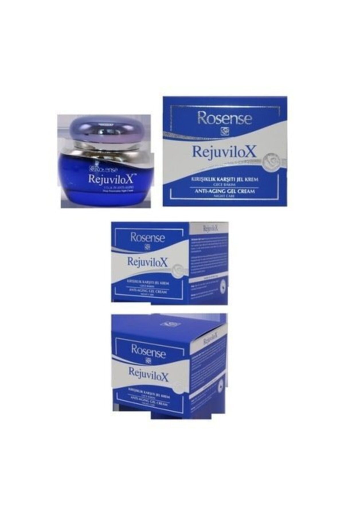 Rosense Kırışıklık Karşıtı Jel Gece Kremi 50 ml 2 Adet