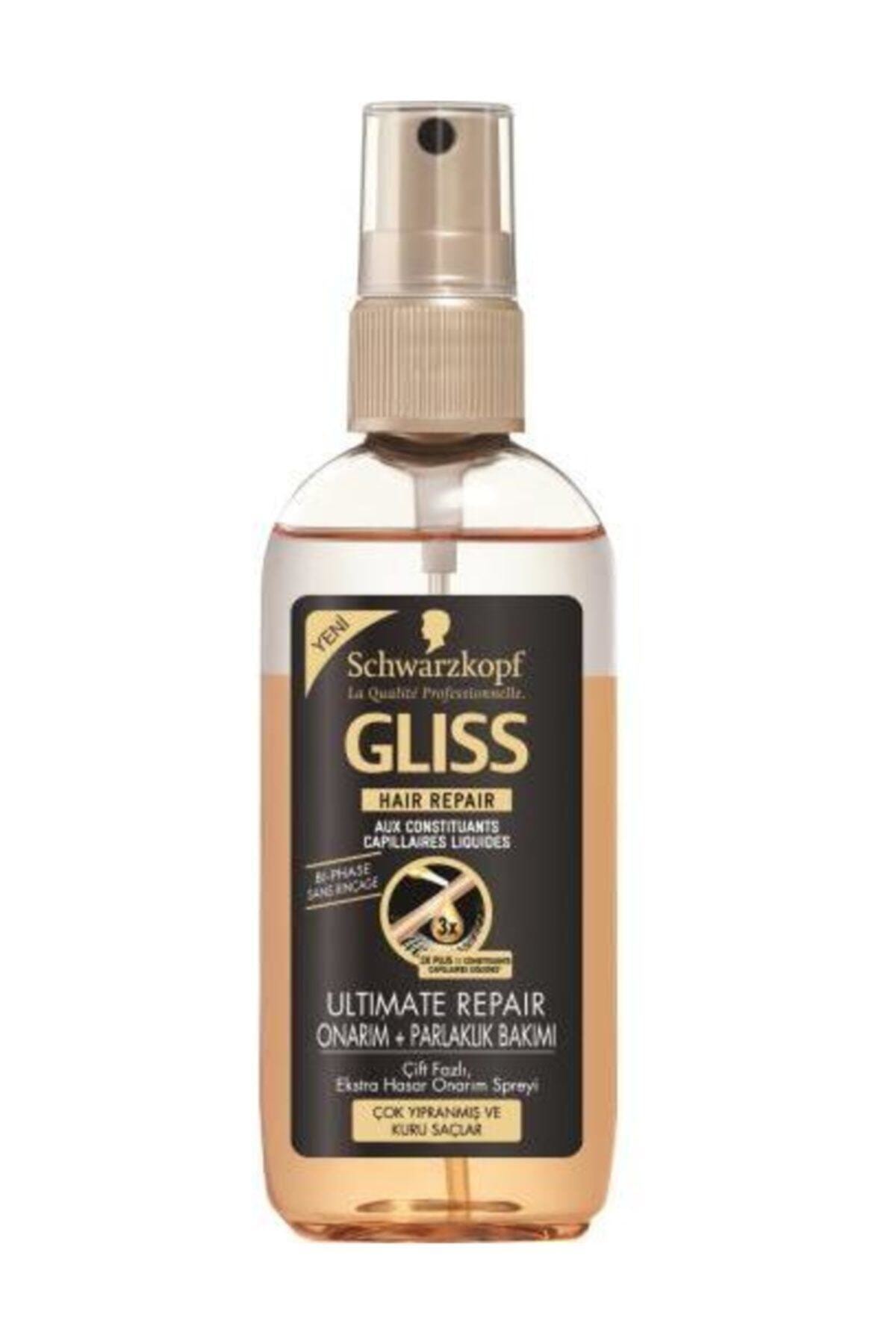 Schwarzkopf Gliss Çift Fazlı Bakım Kürü 100ml Ultimate Repair
