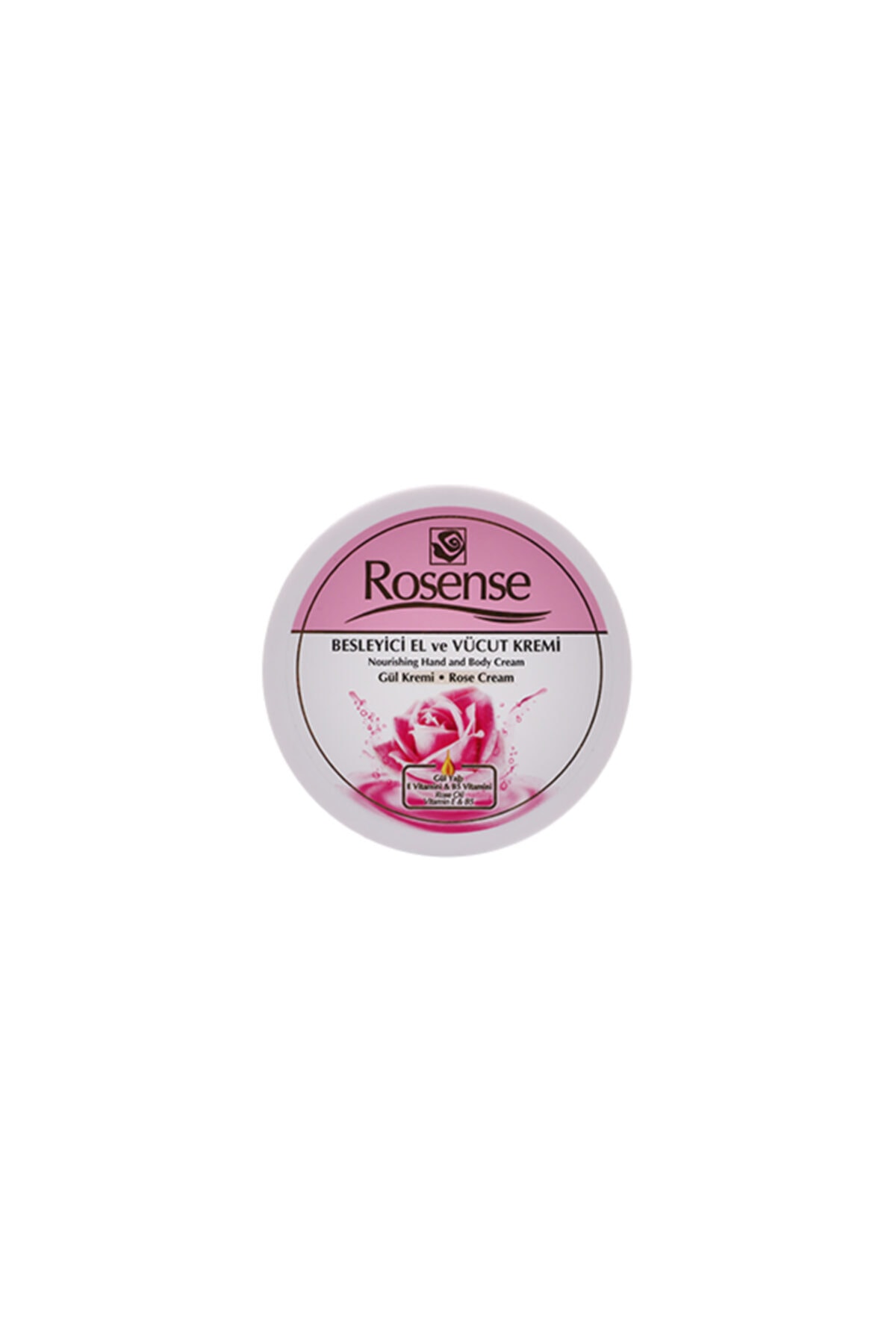 Rosense Besleyici El Ve Vücut Gül Kremi - 250 ml