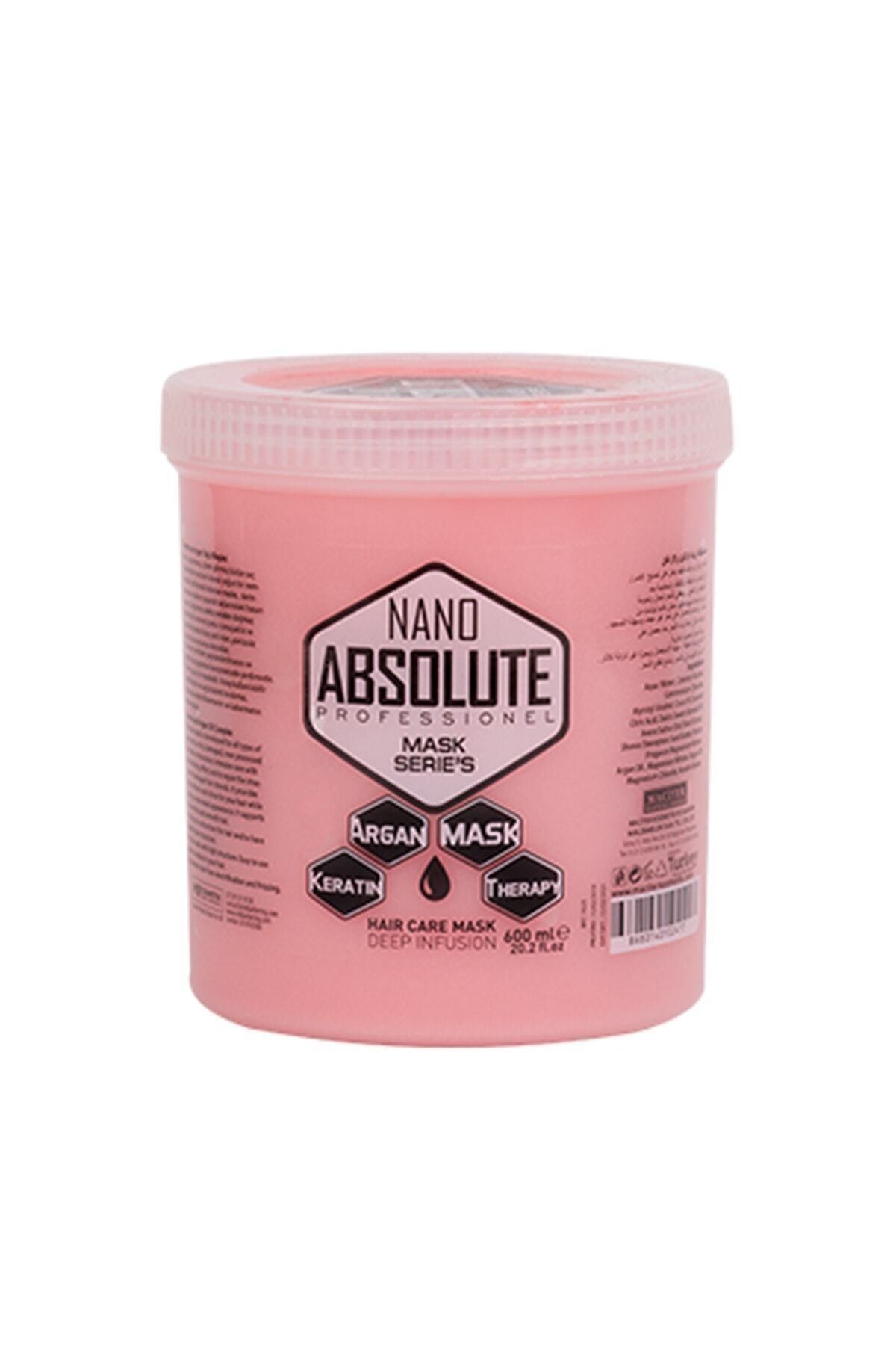 Nano Absolute Keratin Ve Argan Yağ Bileşimi Saç Maskesi 500 ml