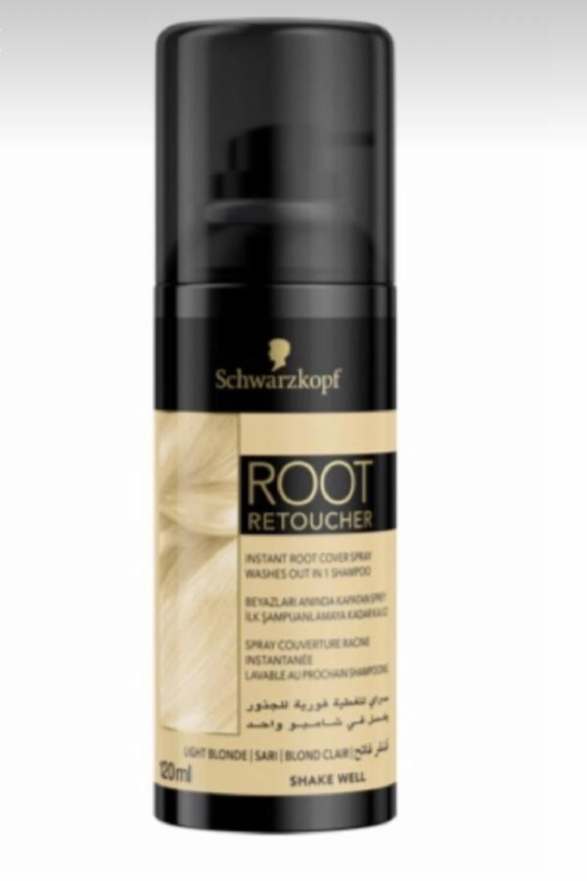 Schwarzkopf Pratik Saç Beyaz Kapatıcı Sprey 120 Ml Root Retoucher Sarı
