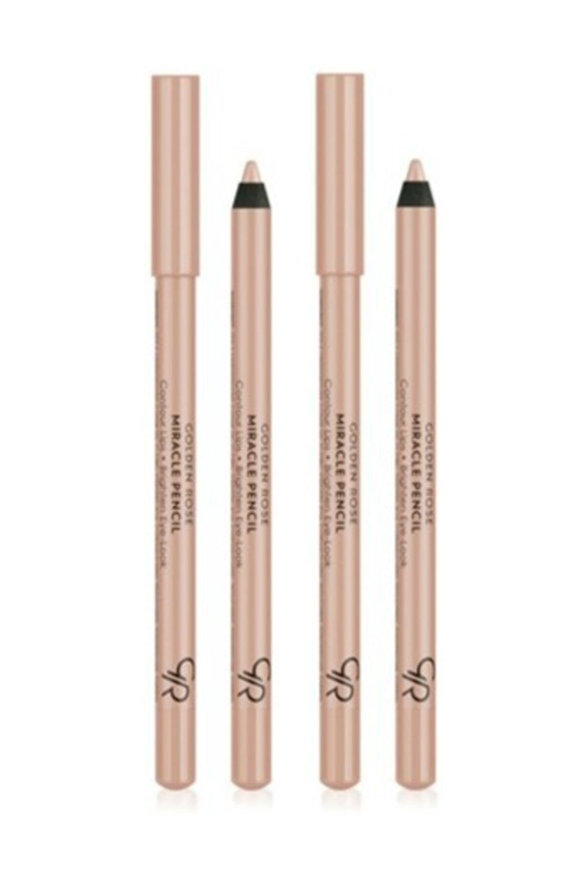 Golden Rose Göz Ve Dudak Için Aydınlatıcı Kalem - Miracle Pencil Contour Lips Brighten Eye-look X 2 Adet