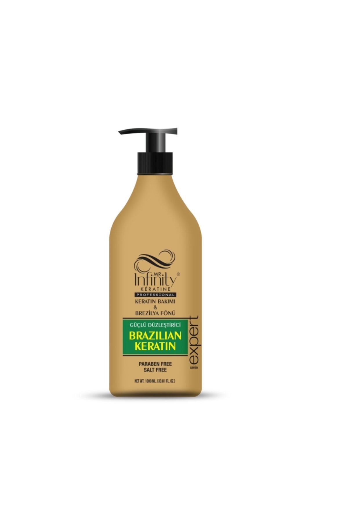 mr infinity Infinity Brazilian Keratin Brezilya Fönü Ğüçlü Düzleştirici Pareben Free Salt Free 1000ml.