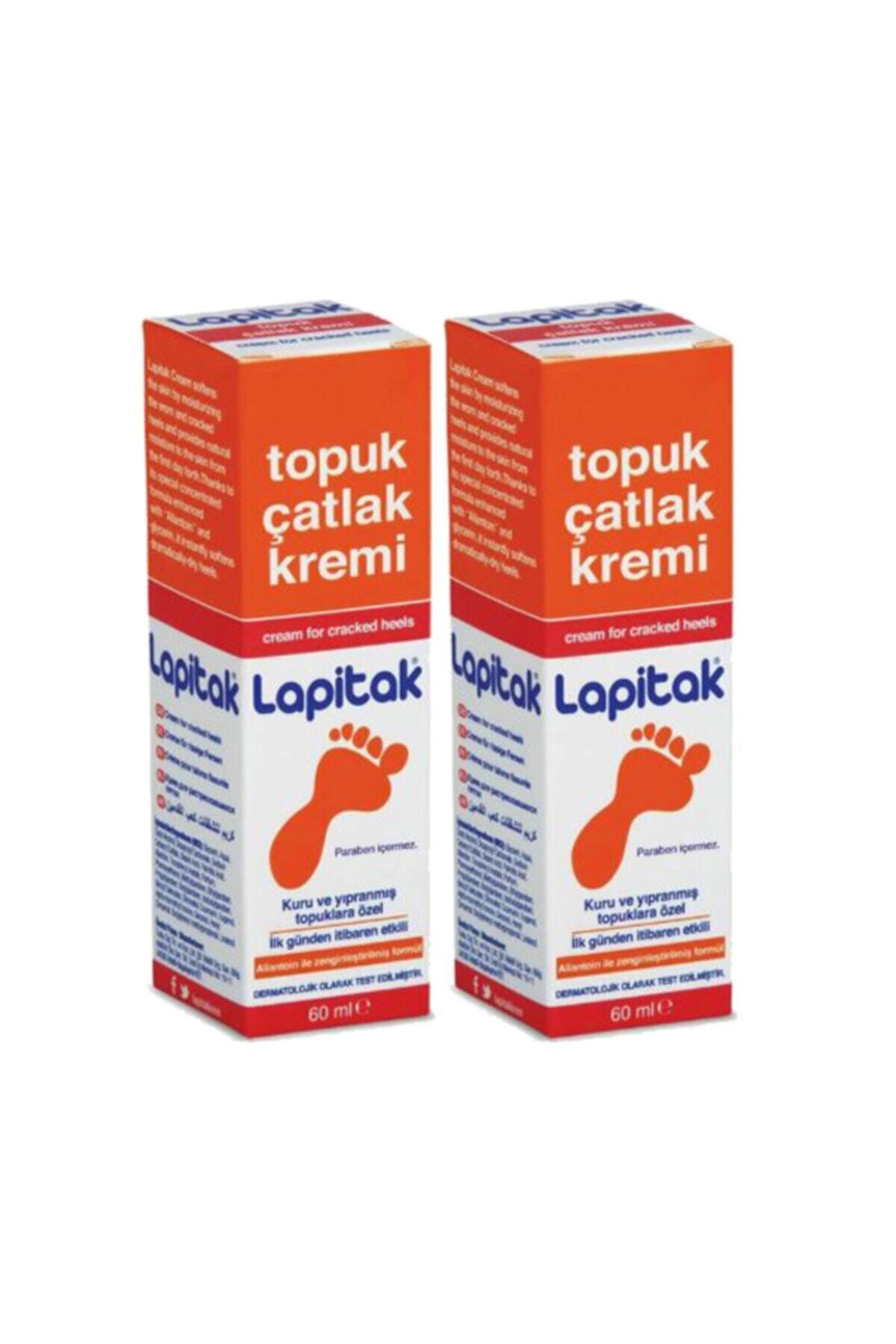 Lapitak Topuk Çatlak Kremi 60ml X 2 Adet