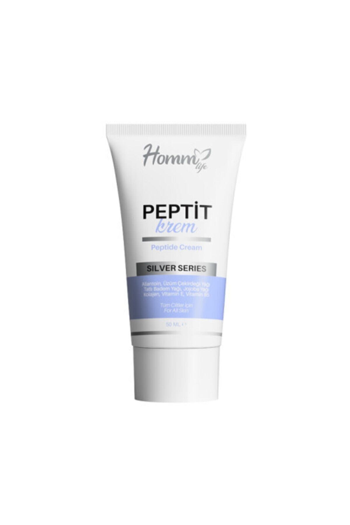 Homm Life Yaşlanma Karşıtı Sıkılaştırıcı Peptitli Nemlendirici Krem 50 ml