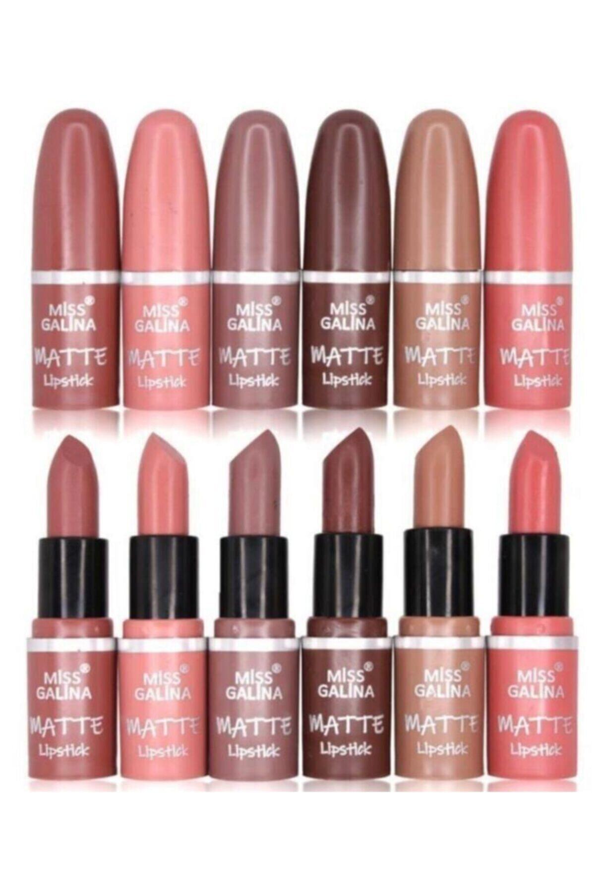Miss Galina Matte Ruj Seti 6'lı