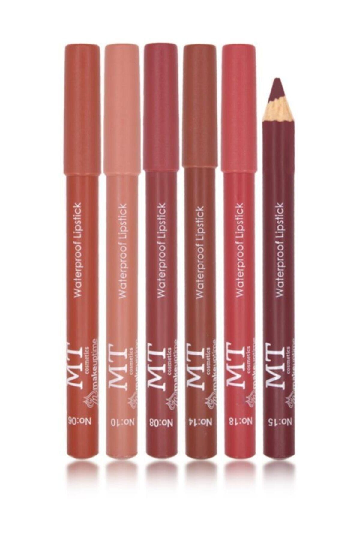 Makeuptime Matte Kalem Ruj Seti 6'Lı