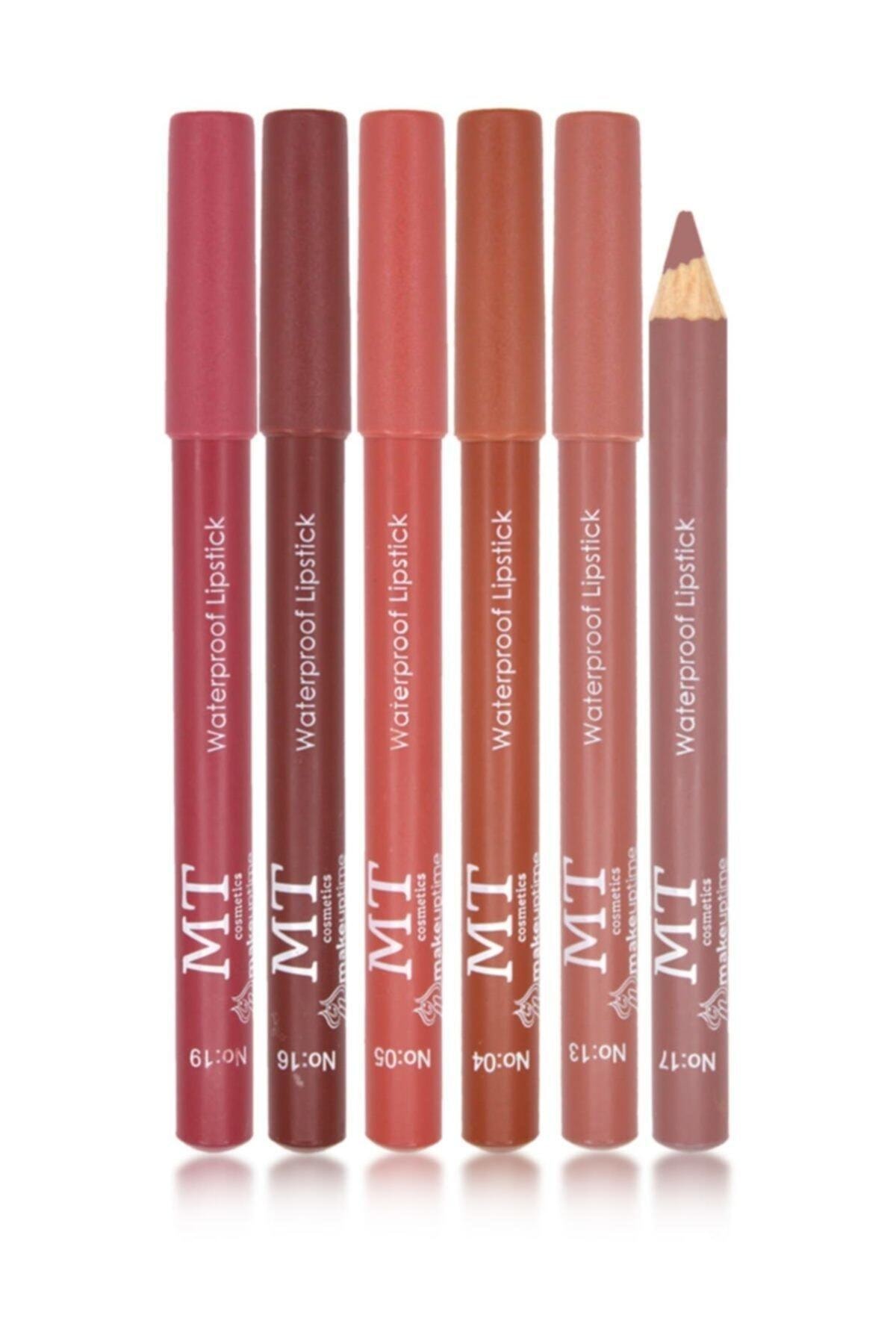 Makeuptime Mt Matte 6 Lı Yumuşak Ruj Seti 01