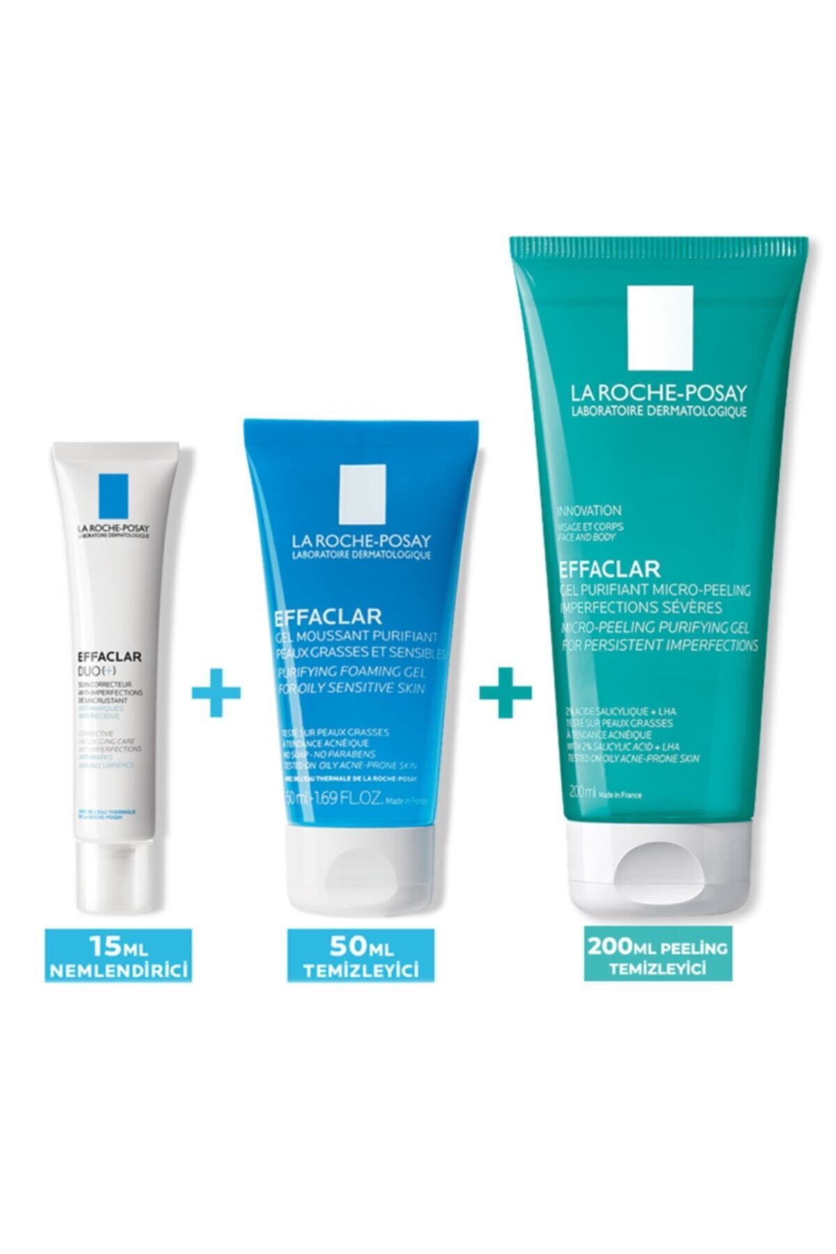 La Roche Posay Effaclar Tanışma Kiti Ve Effaclar Peeling Gel Bakım Seti