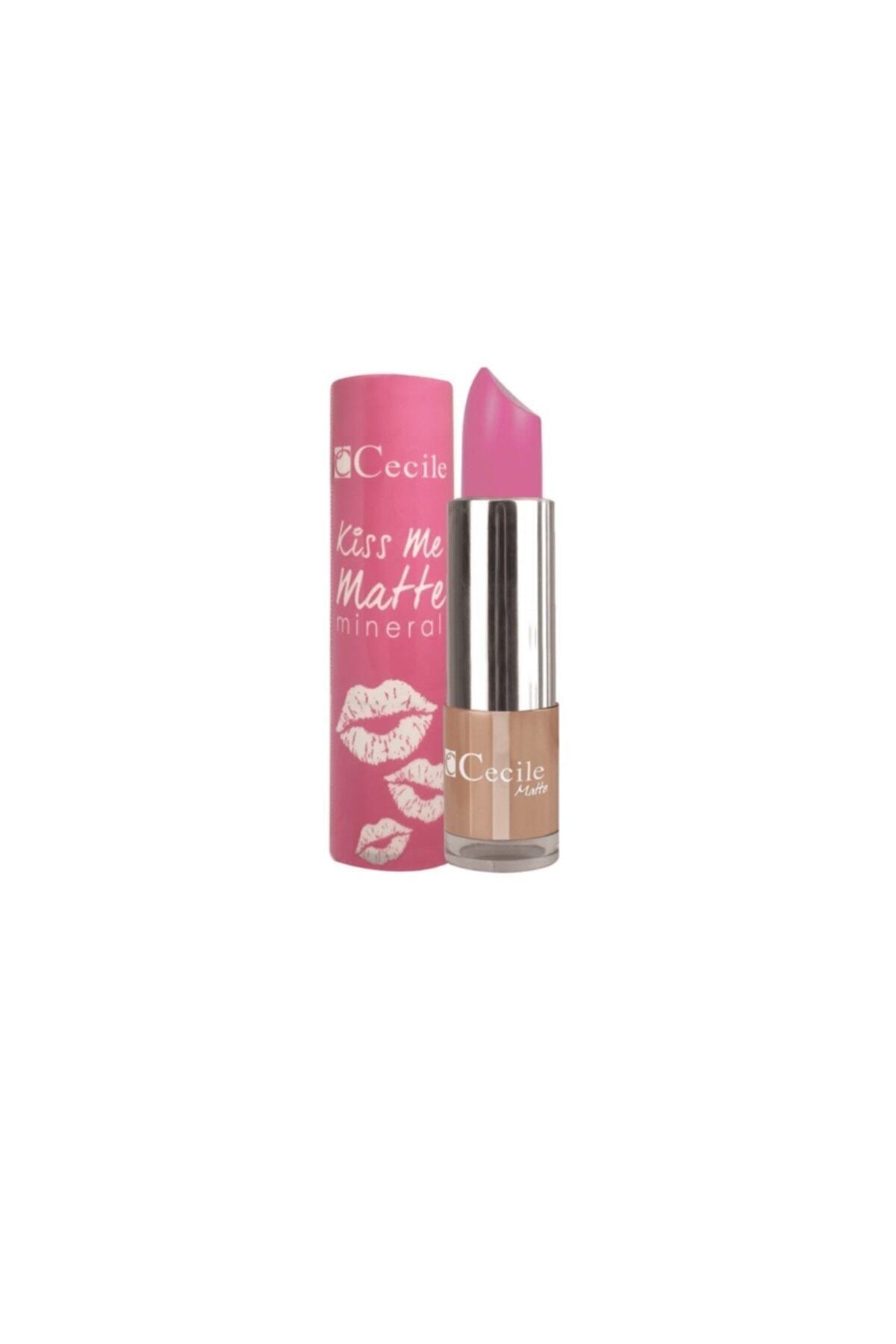 Cecile Kiss Me Matte Mineral Mat Ruj 301