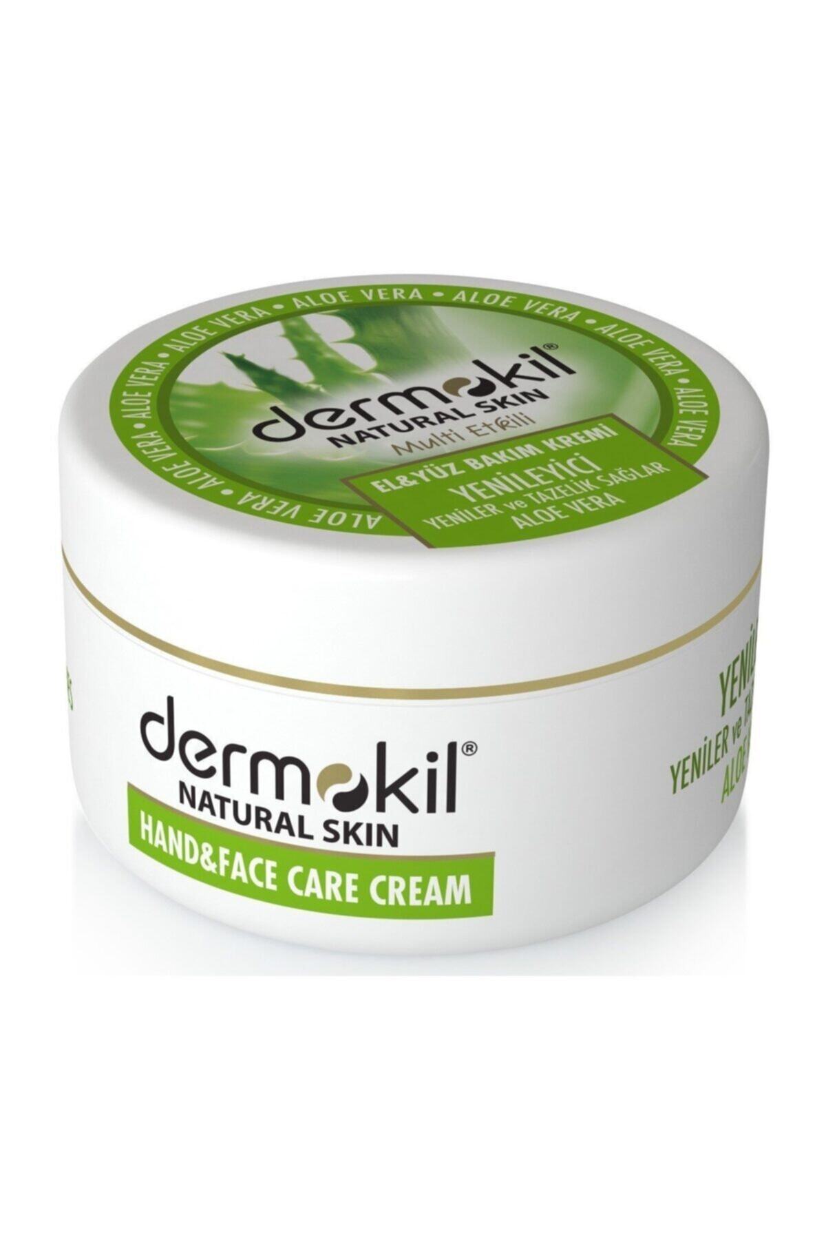 Dermokil Natural El Ve Yüz Bakım Kremi Aloe Vera 300 ml