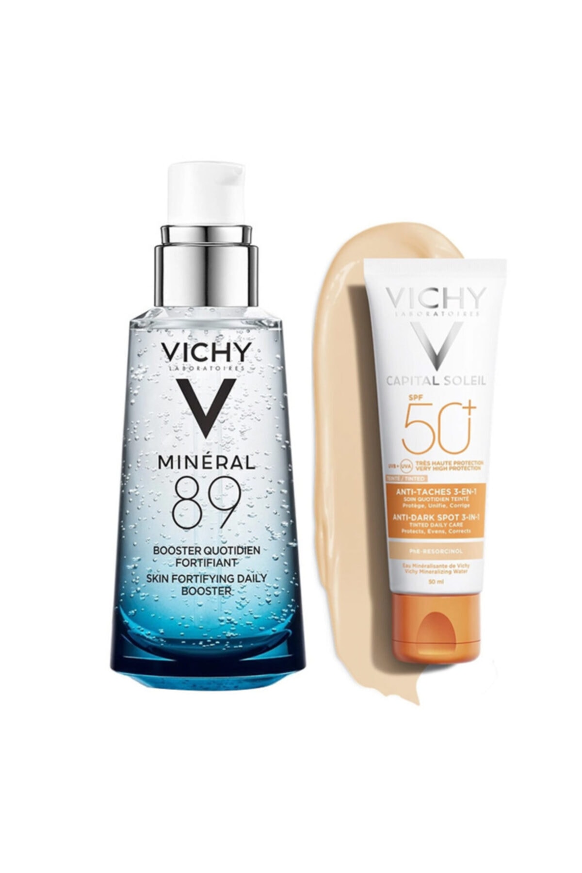 Vichy Leke Karşıtı Nemlendirici Ve Yüksek Güneş Koruma Seti