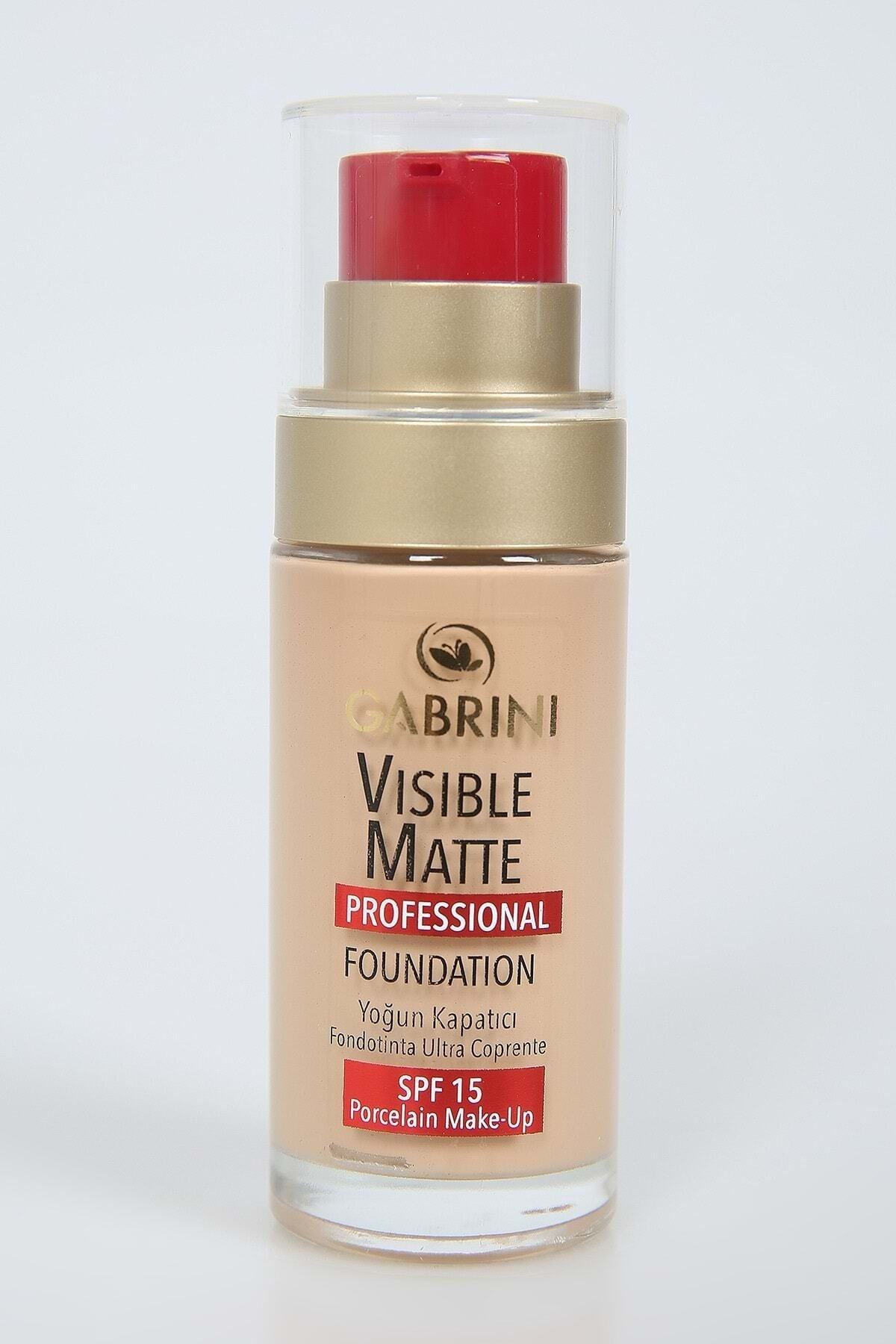 Gabrini Vısıble Matte Foundatıon 03