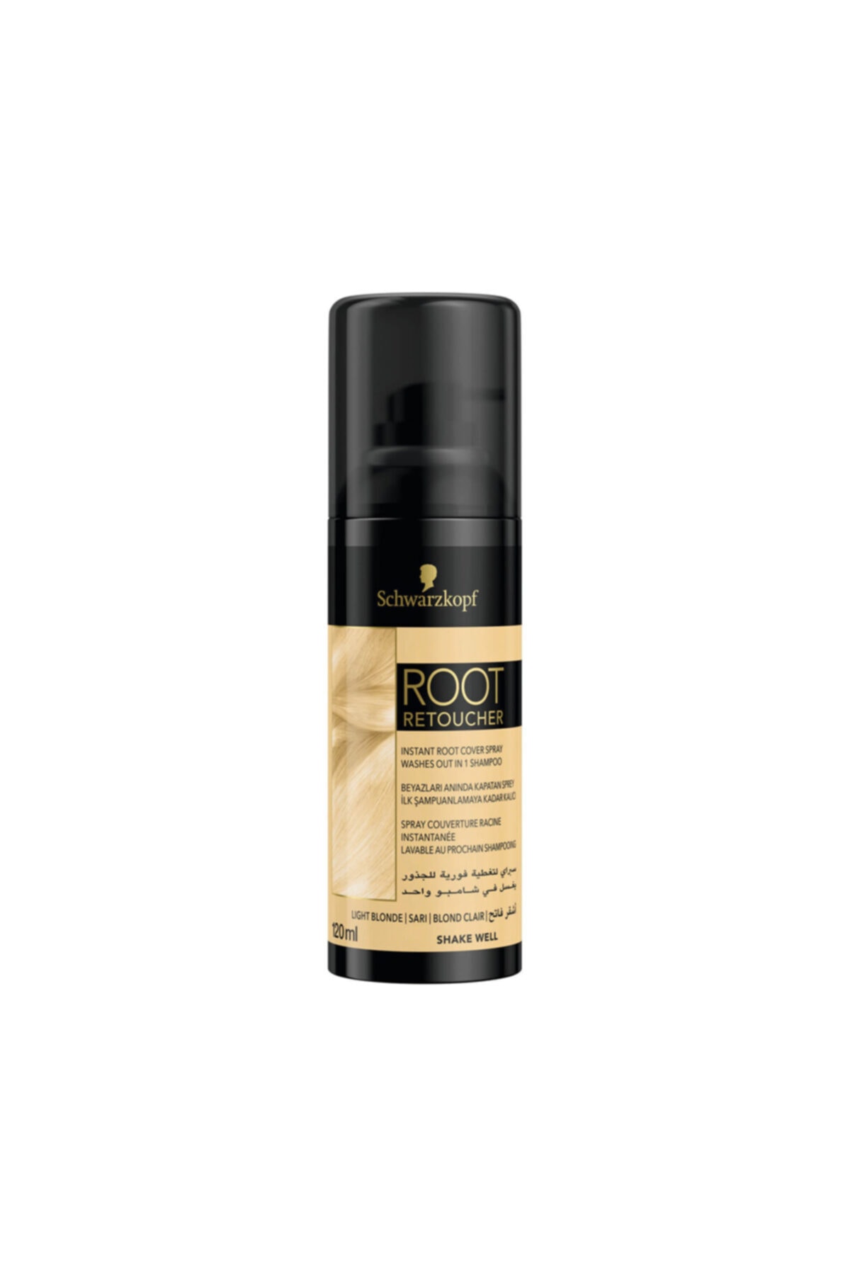 Schwarzkopf Root Retoucher Sarı Saçlar Için Kapatıcı Sprey 120 Ml