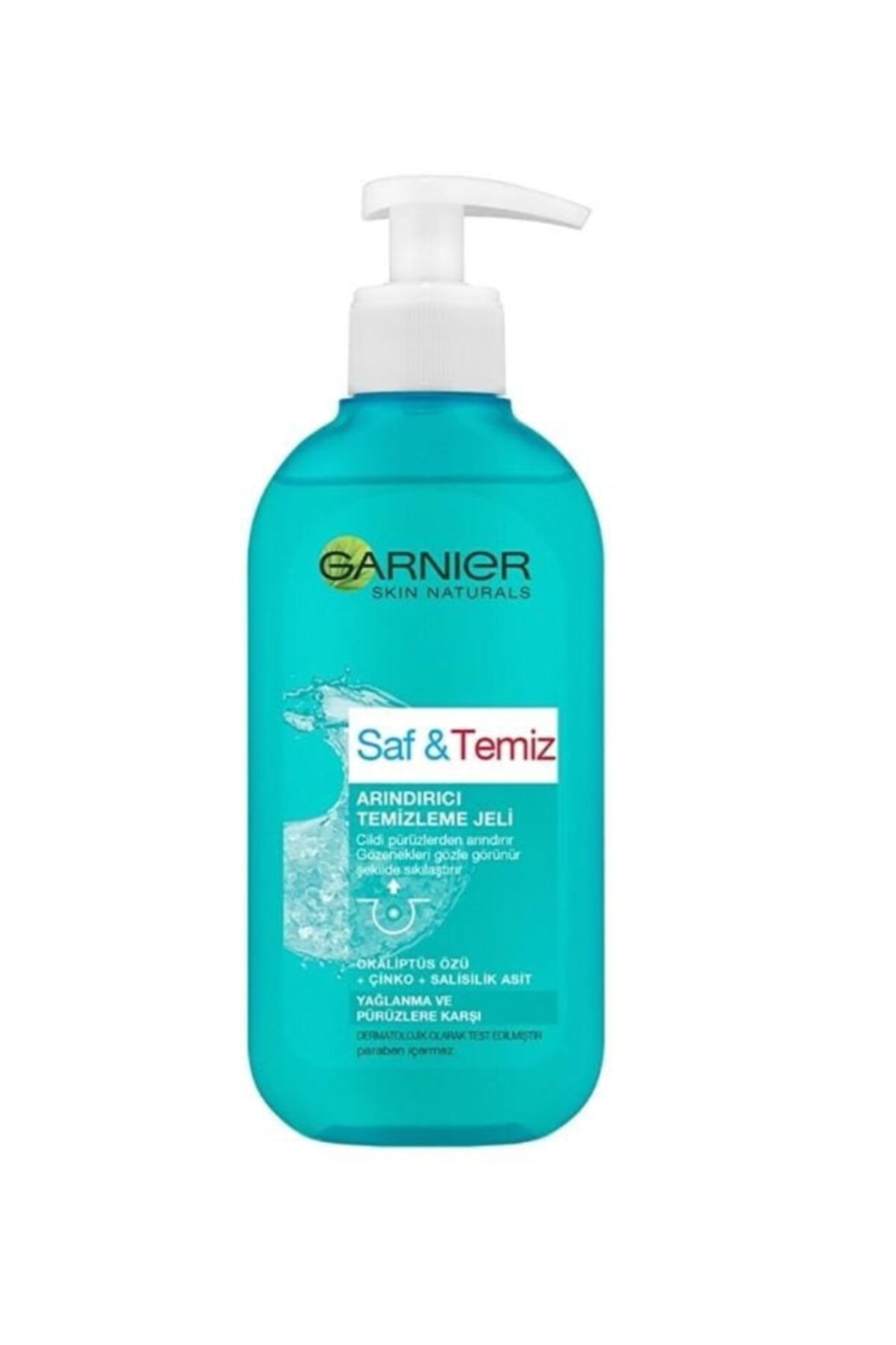 Garnier Saf ve Temiz Arındırıcı Temizleme Jeli Yağlanma Ve Pürüzlere Karşı 200 ml