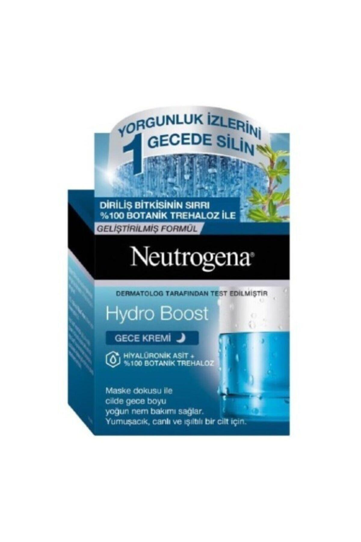 Neutrogena Hydro Boost Hiyalüronik Asit Botanik Trehaloz Gece Kremi