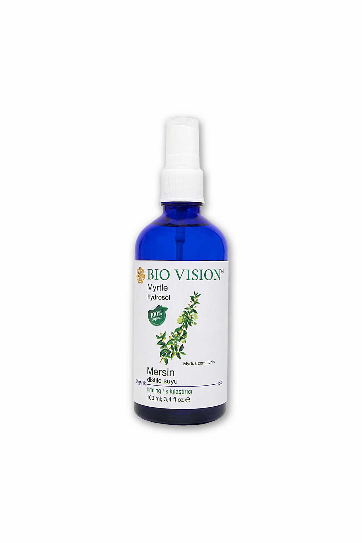 Biovision Saf Mersin Yaprağı Distile Suyu Sprey 100 ml