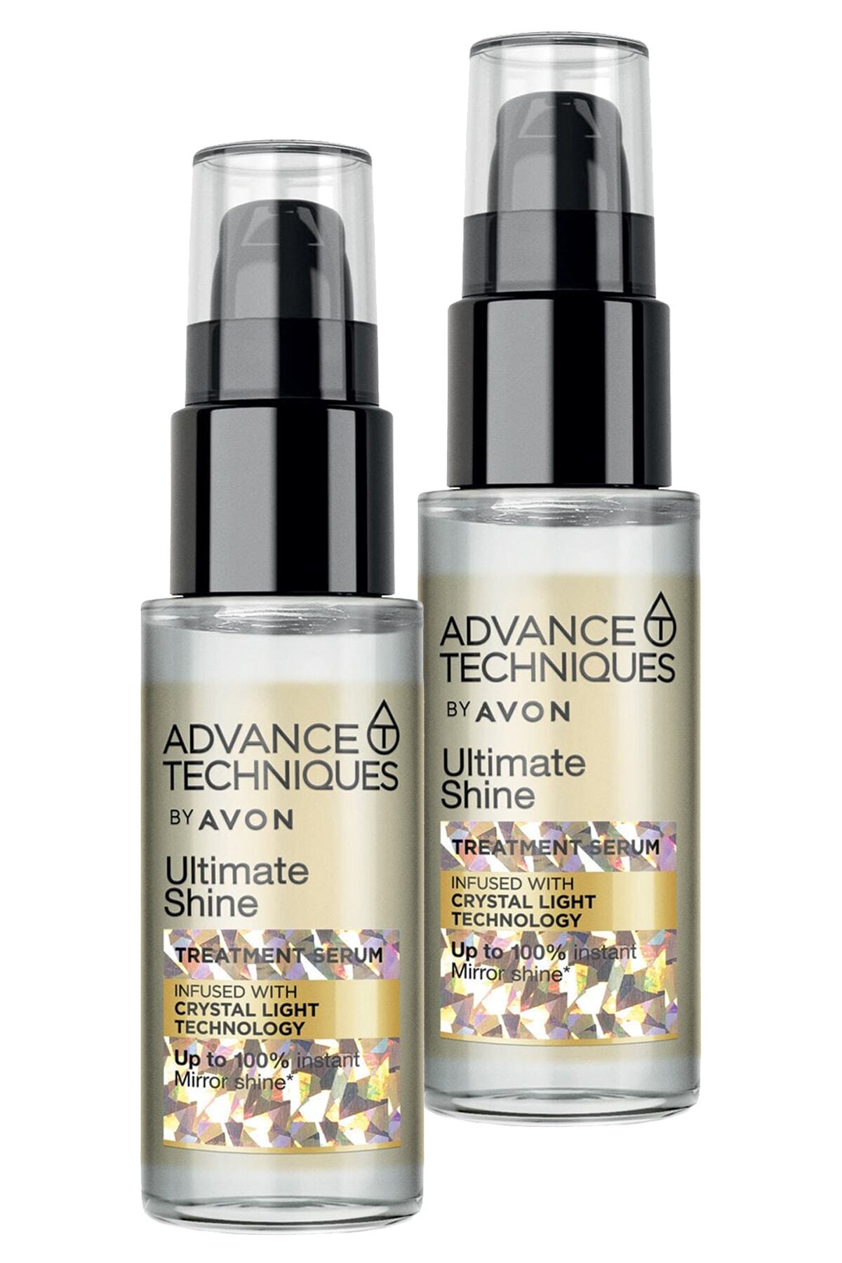 AVON Advance Techniques Parlaklık Veren Saç Serumu 30 Ml. İkili Set