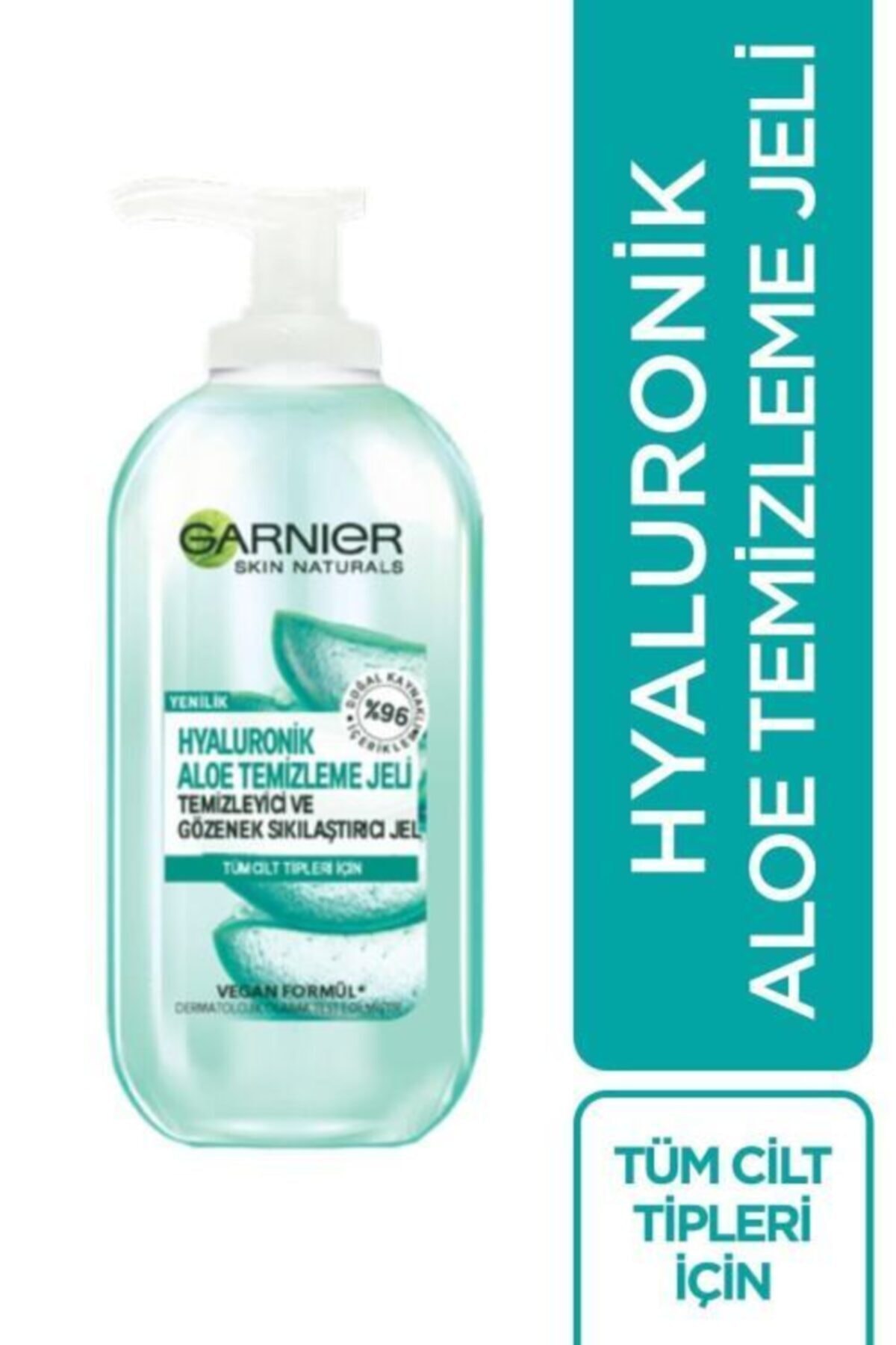 Garnier Hyaluronik Aloe Temizlemeyici Ve Gözenek Sıkılaştırıcı Jel 200 Ml Kzmprt