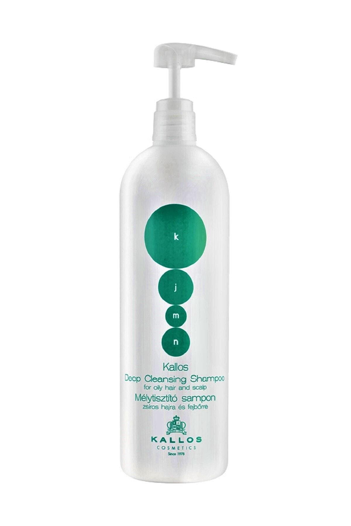 Kallos Cosmetics Yağlı Saç Ve Saç Derisi Için Derin Temizleyici Şampuan 1000ml