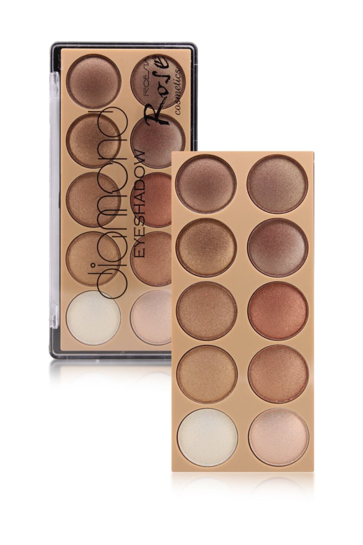 Roesıa Rose Cosmetics Rose Diamond 10 Lu Far Paleti No:02