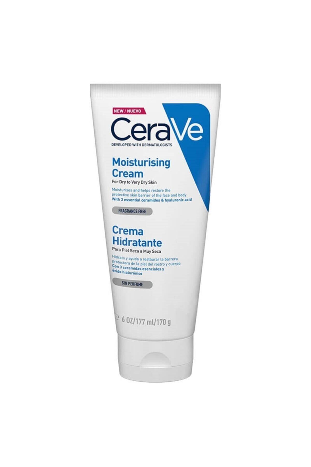 CeraVe Moisturising Cream Kuru Ve Çok Kuru Ciltler Için 177 Ml