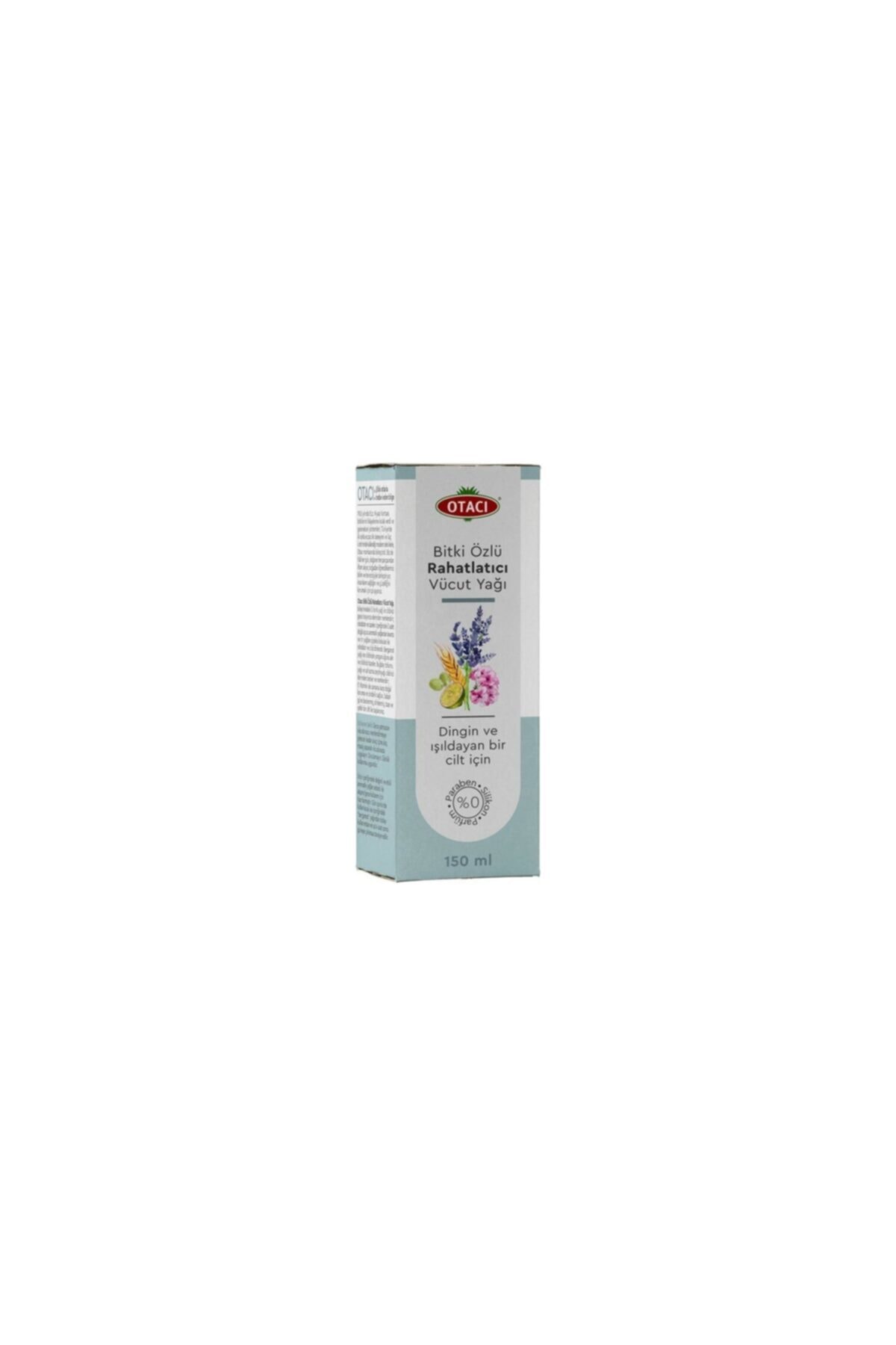 Otacı Bitki Özlü Rahatlatıcı Vücut Masaj Yağı Dingin Işıldayan Cilt 150 Ml