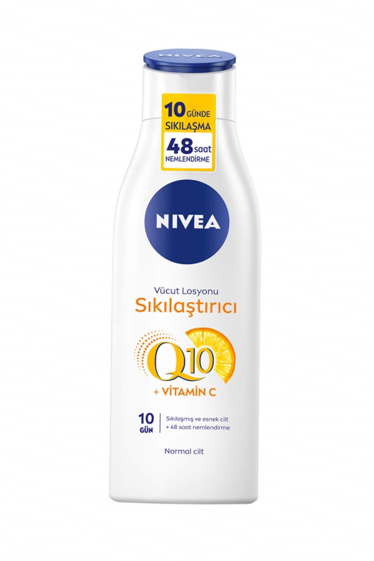 NIVEA Q10 7 Günde Sıkılaştırıcı Vücut Losyonu 250ml,C Vitamini, Nemlendirici, Esnek Ve Elastik Cilt x1