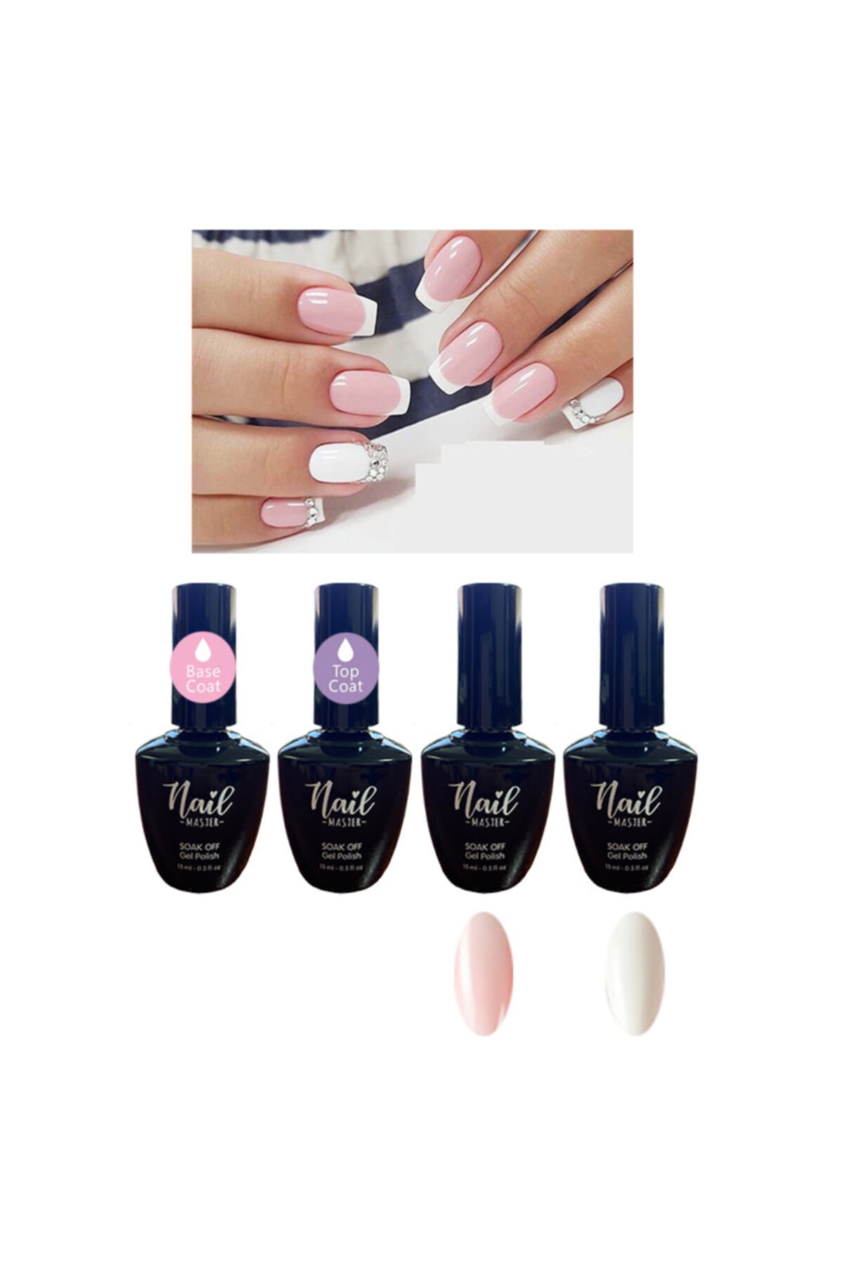 Nail Master Kalıcı Oje French Set