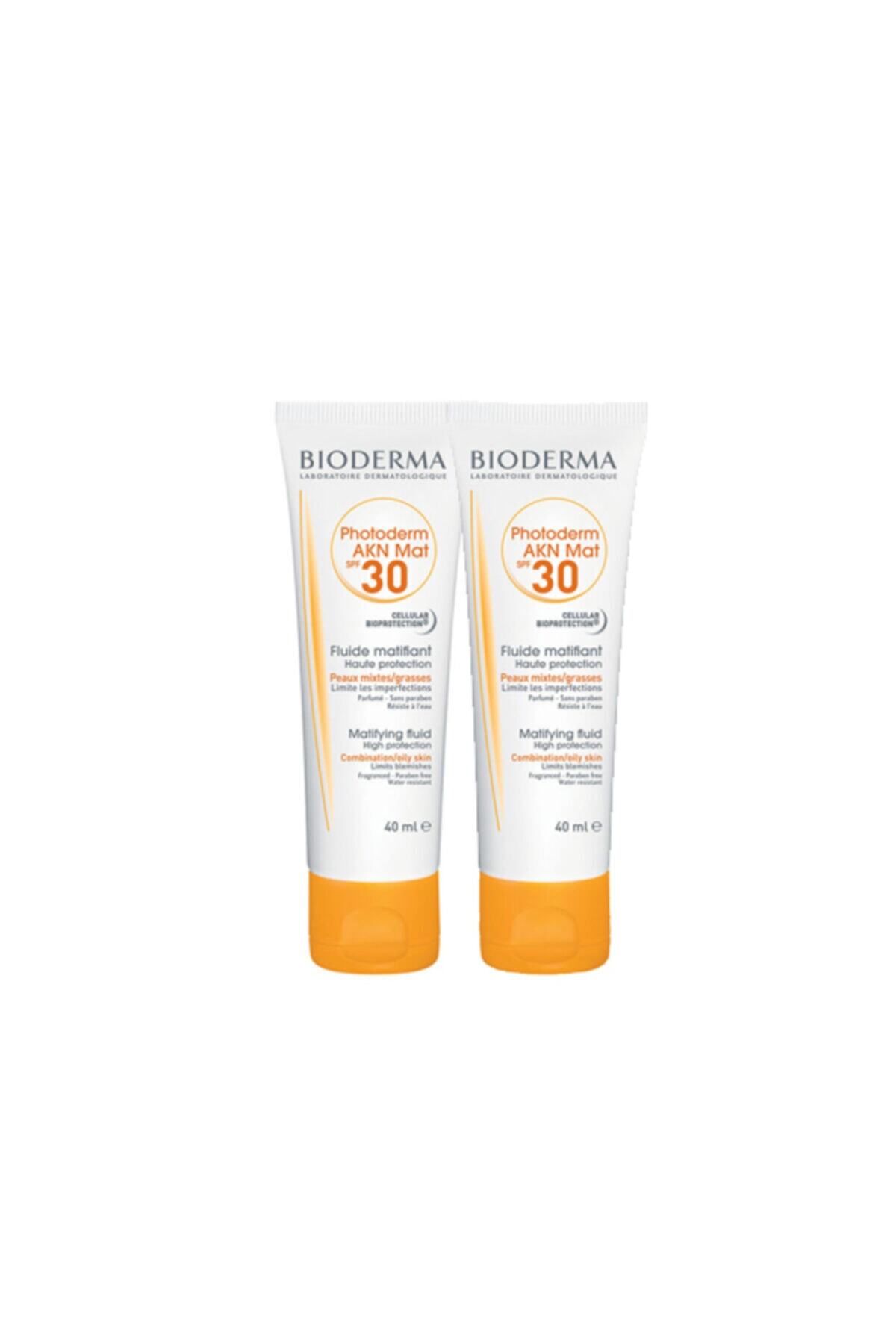 Bioderma Photoderm Akn Mat Spf 30 Krem 40ml | 2 Adet Set Glb20200405001