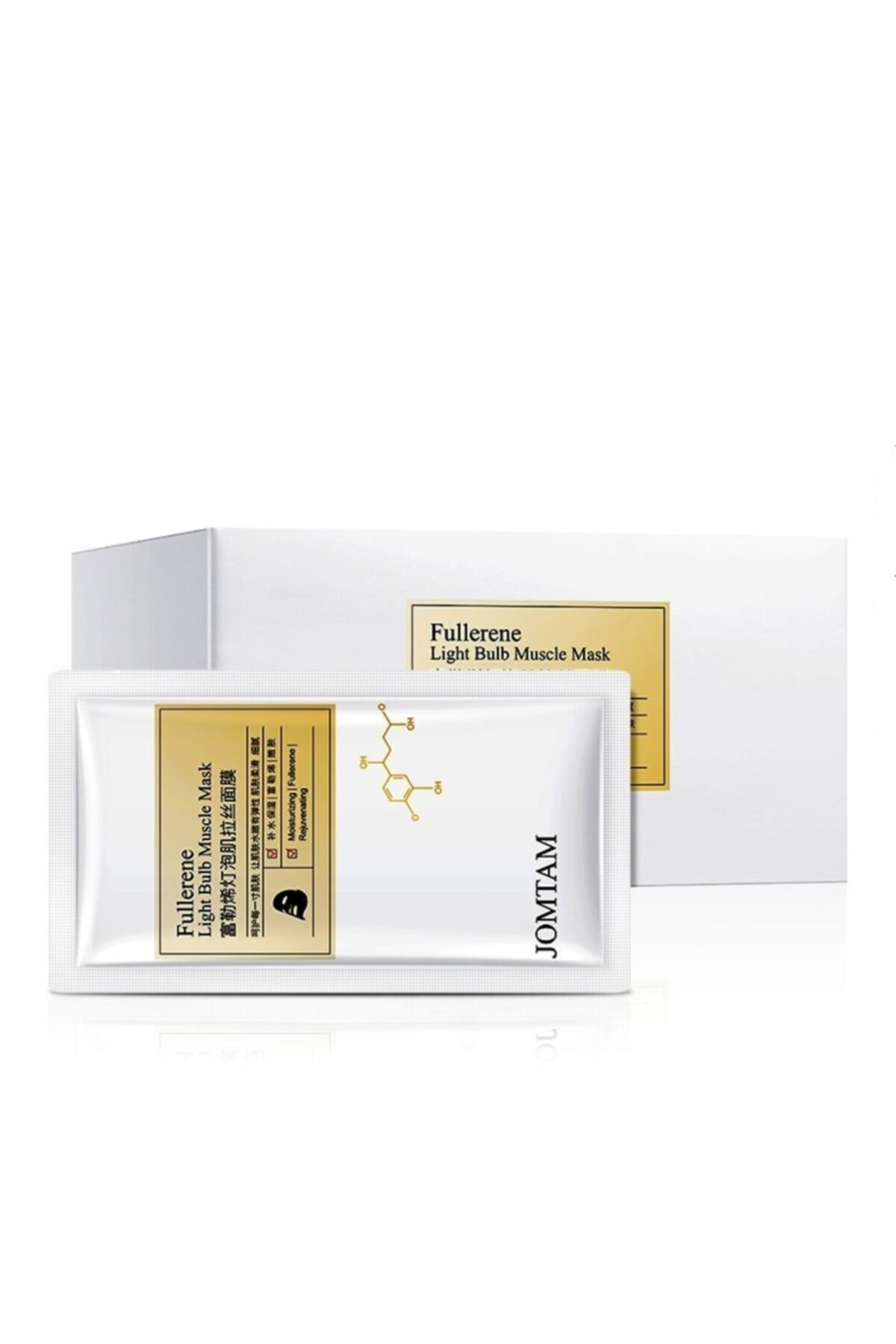 JOMTAM Fullerene Yapılandırıcı Anti Age Gece Kremi Uyku Maskesi Kürü 2 gr X 30 Adet