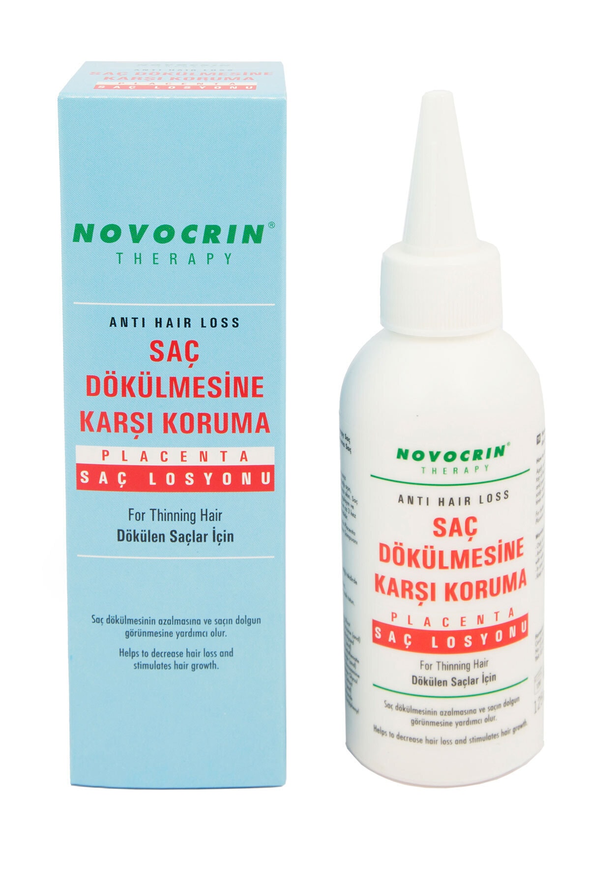 Novocrin Placenta Saç Dökülmelerine Karşı Bakım Losyonu 125 ml