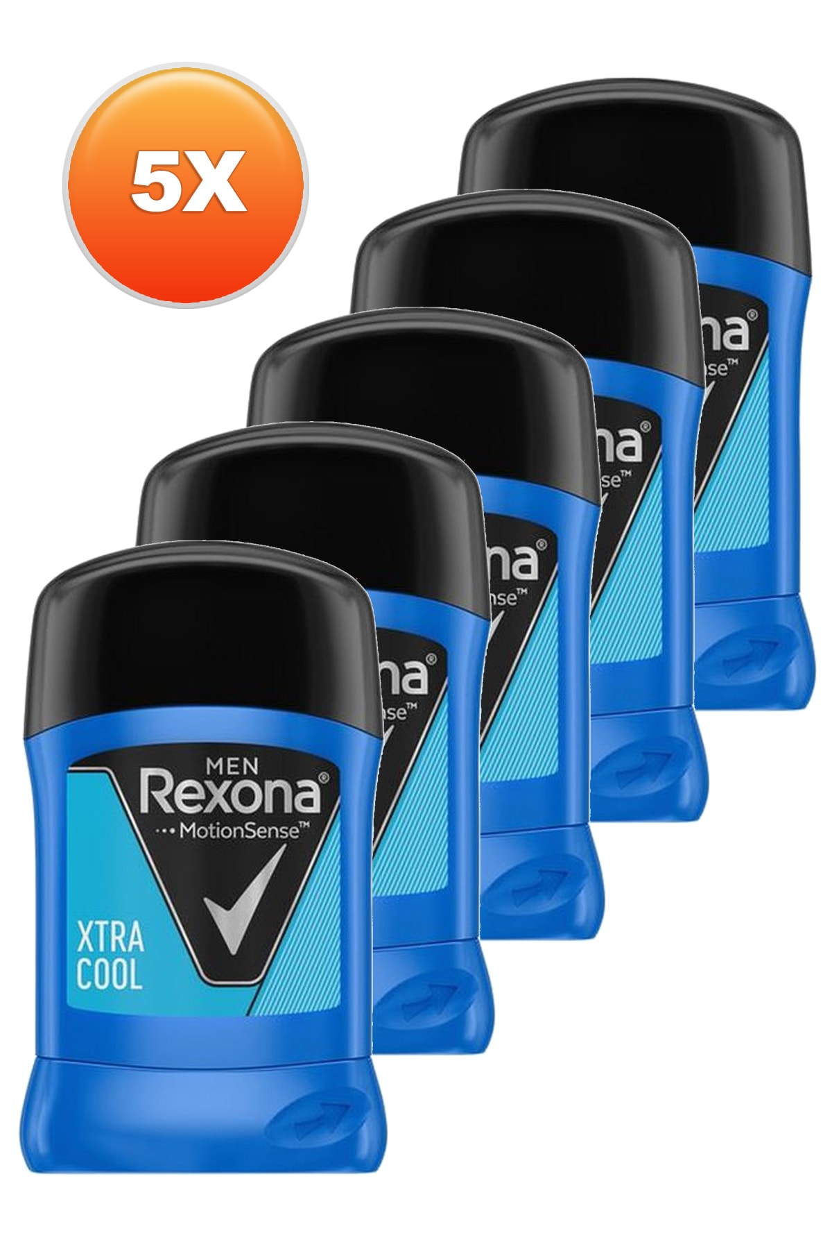 Rexona Extra Cool Erkek Stick Deodorant 40 Gr. Beşli Paket