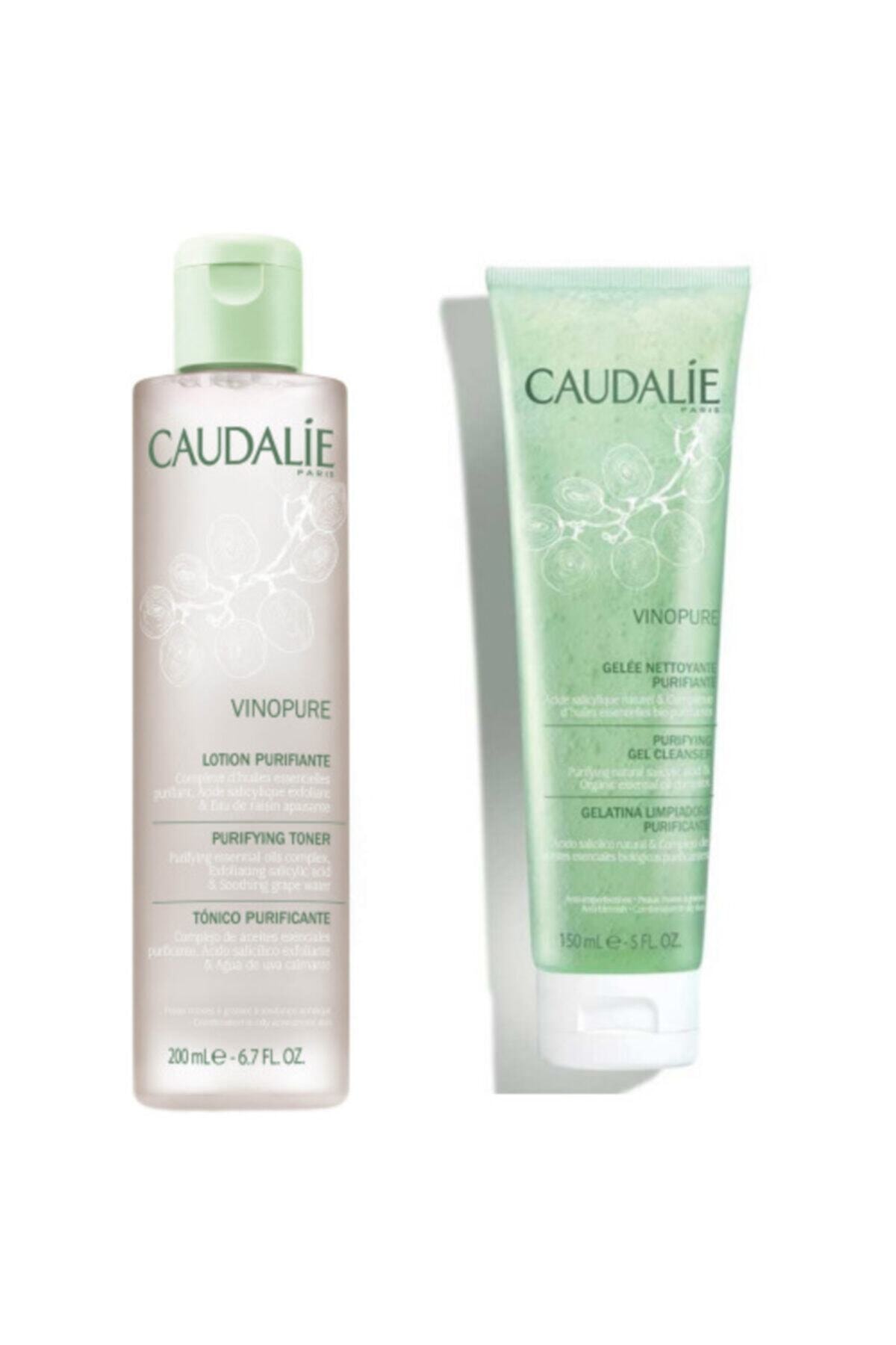 Caudalie Vinopure Temizleyici Tonik 200 Ml + Vinopure Arındırıcı Temizleme Jeli 150 Ml