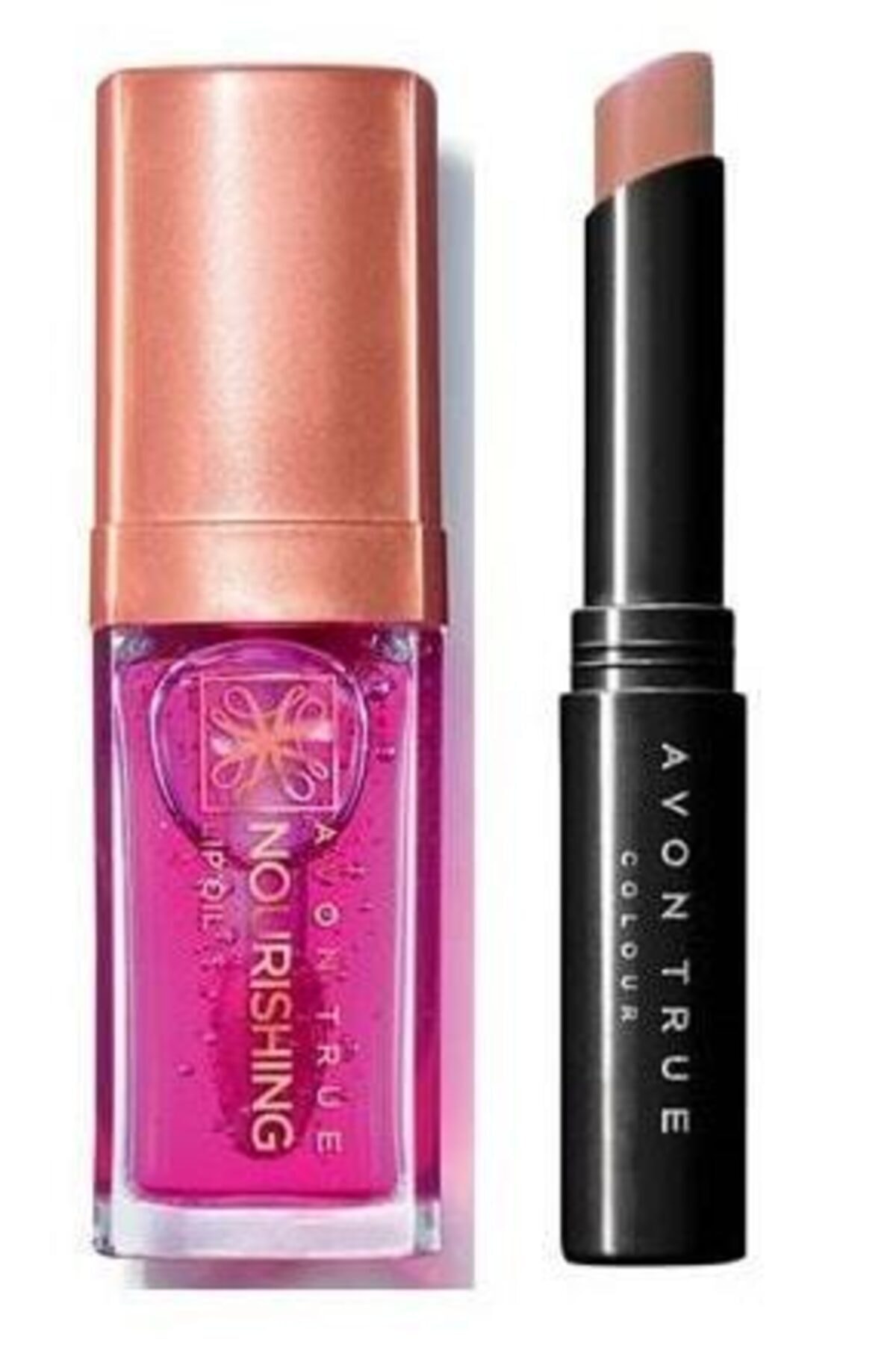 AVON True Nourishing Dudak Yağı 7 Ml. Ve Ultra Beauty Ruj Stylo Cappucino