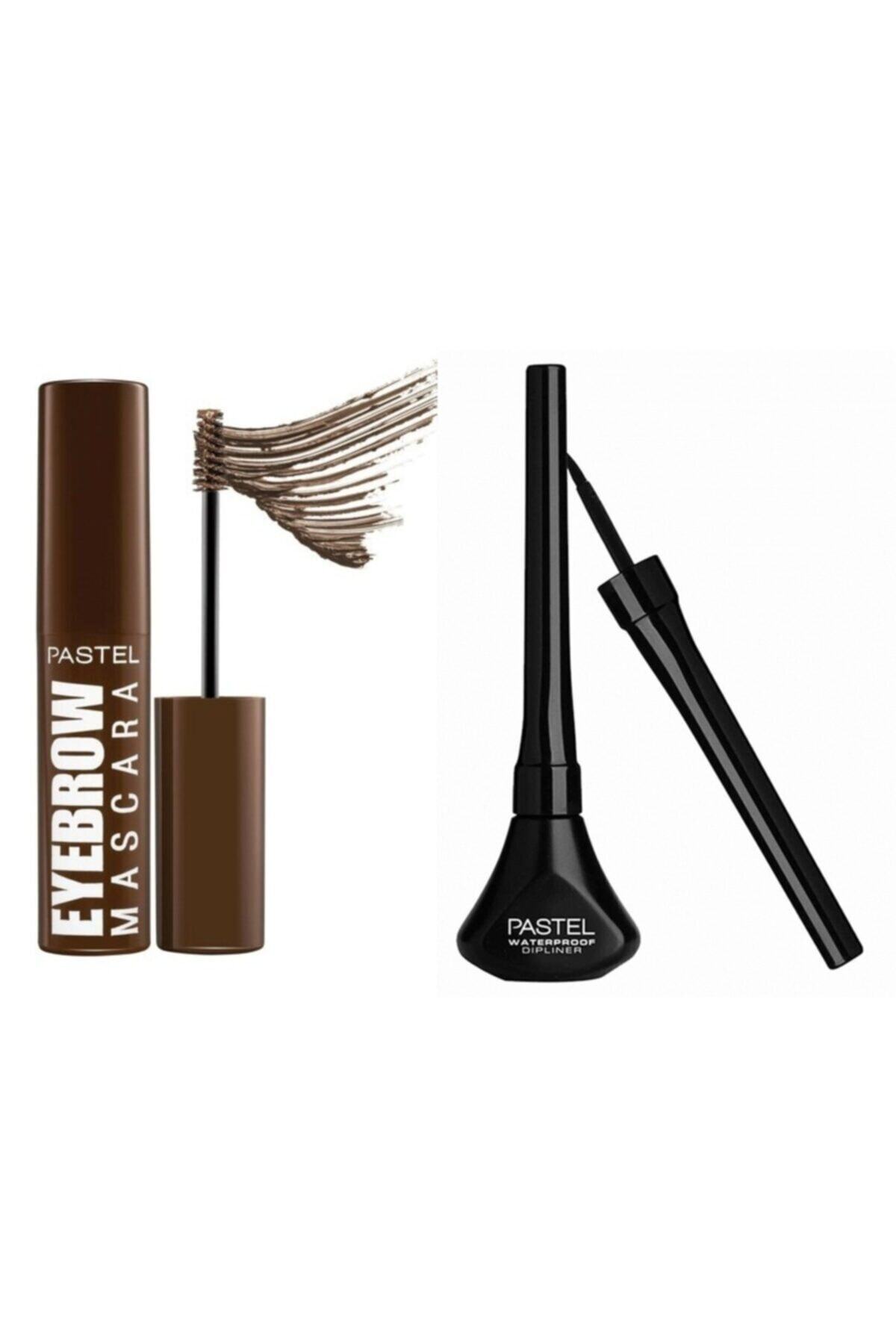 Pastel Waterproof Dipliner Ve Kahverengi Kaş Maskarası No 23 5 ml