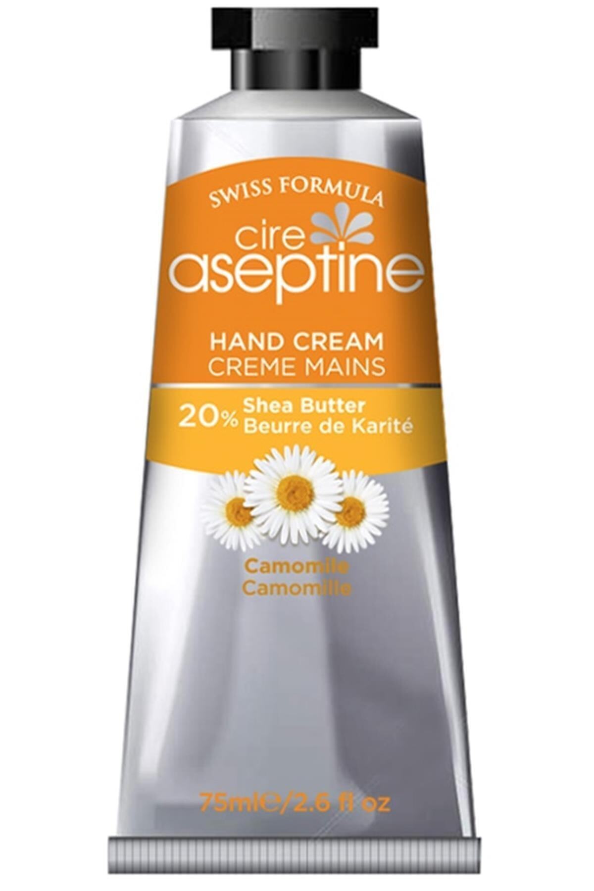 CIRE ASEPTINE : Cire Aseptine %20 Shea Butter El Kremi - Papatya 75 Ml
