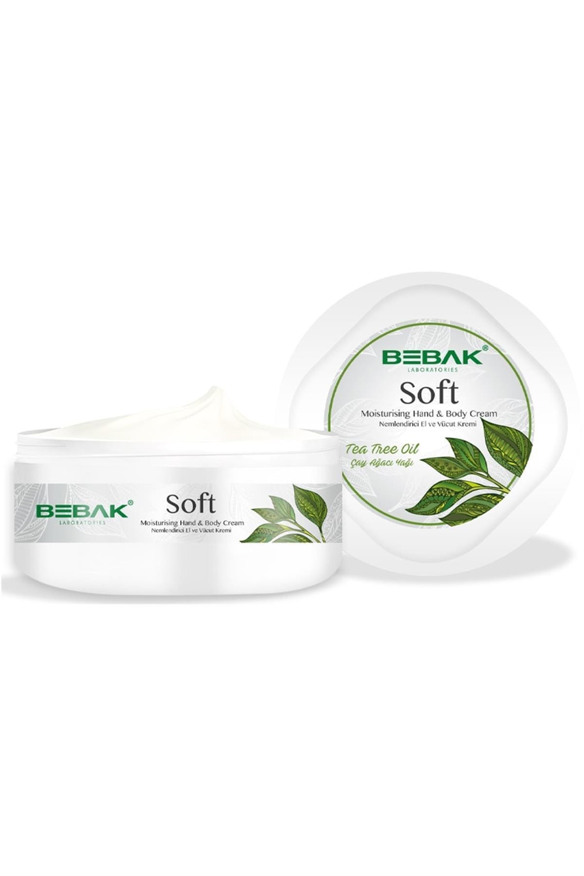 Bebak Çay Ağacı Yağı Nemlendirici El Ve Vücut Kremi 300 ml