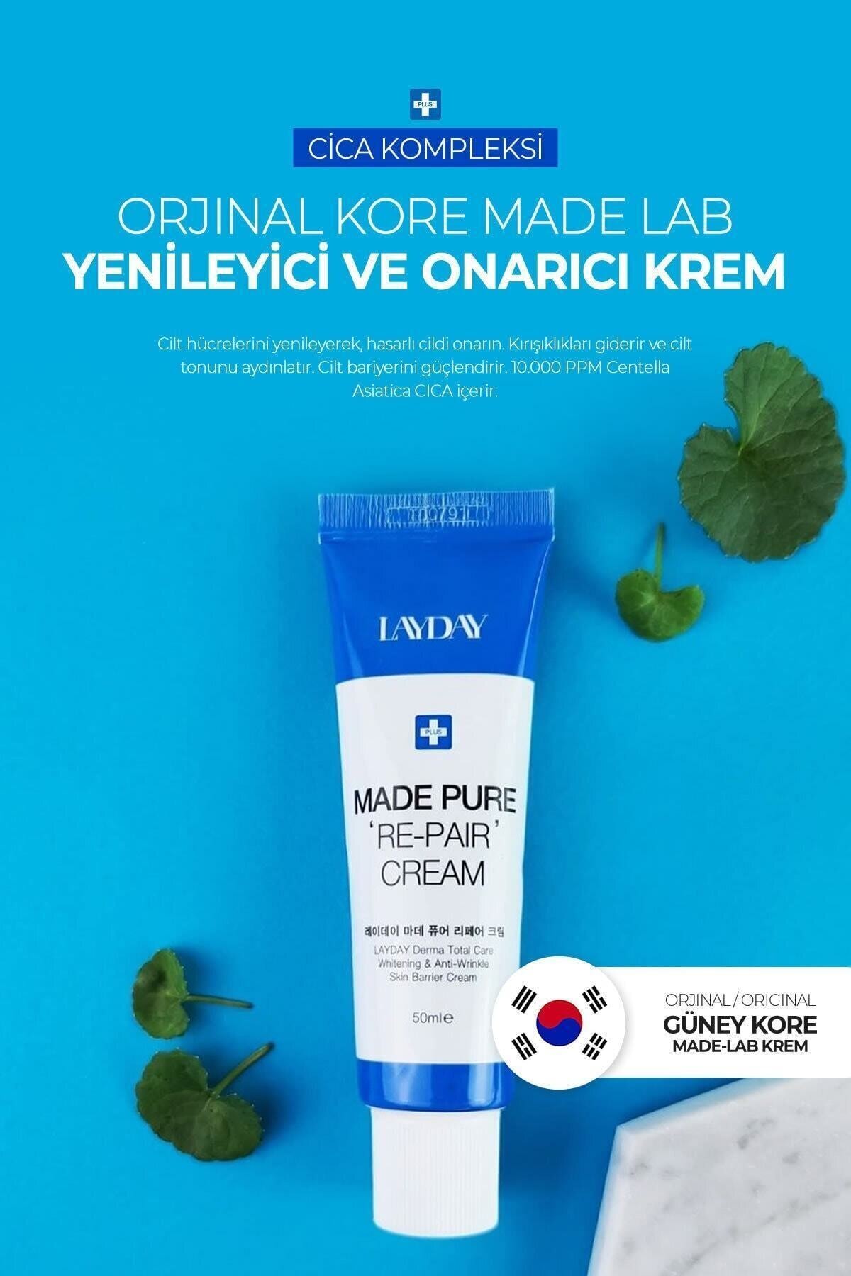 ANJO PROFESSIONAL Made-lab Organik Onarıcı, Beyazlatıcı Ve Kore Anti Aging Krem Ikore