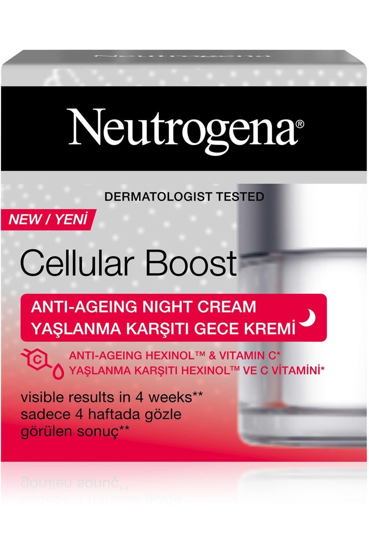 Neutrogena Marka: Cellular Boost Yaşlanma Karşıtı Gece 50ml Kategori: El Kremi