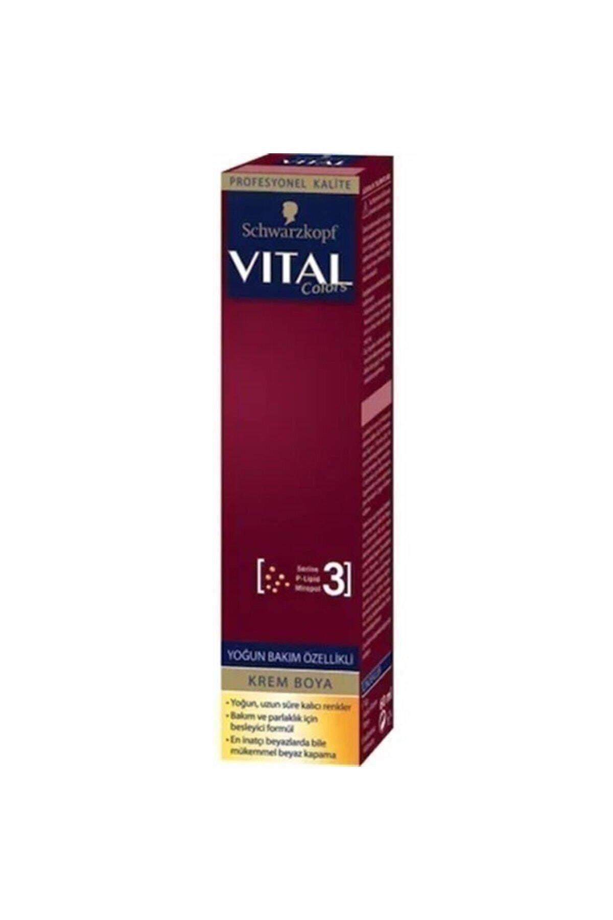 Schwarzkopf Vıtal Colors Krem Saç Boyası 6-99 Vıyole Kızıl - 60 ml
