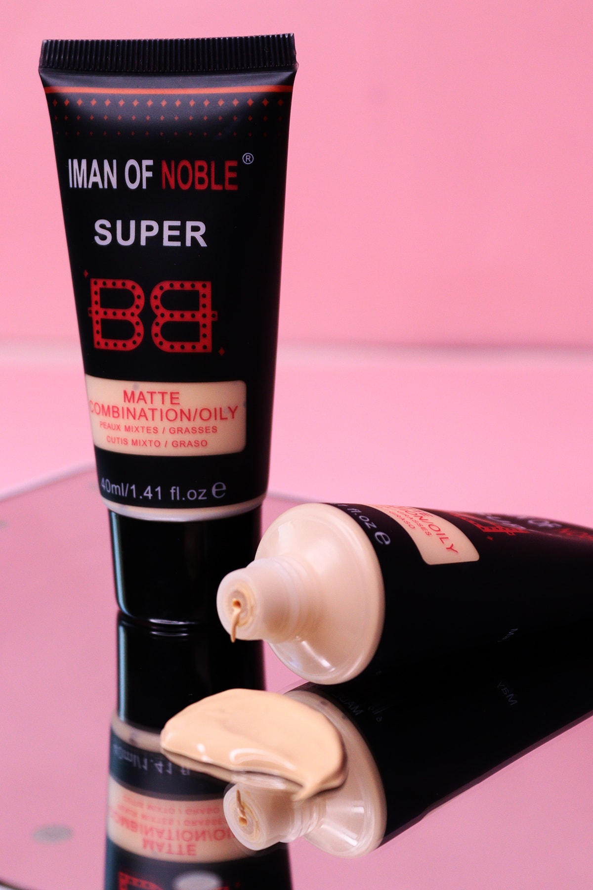 IMAN OF NOBLE Açık Ton Super Bb Matte Fondöten 40ml