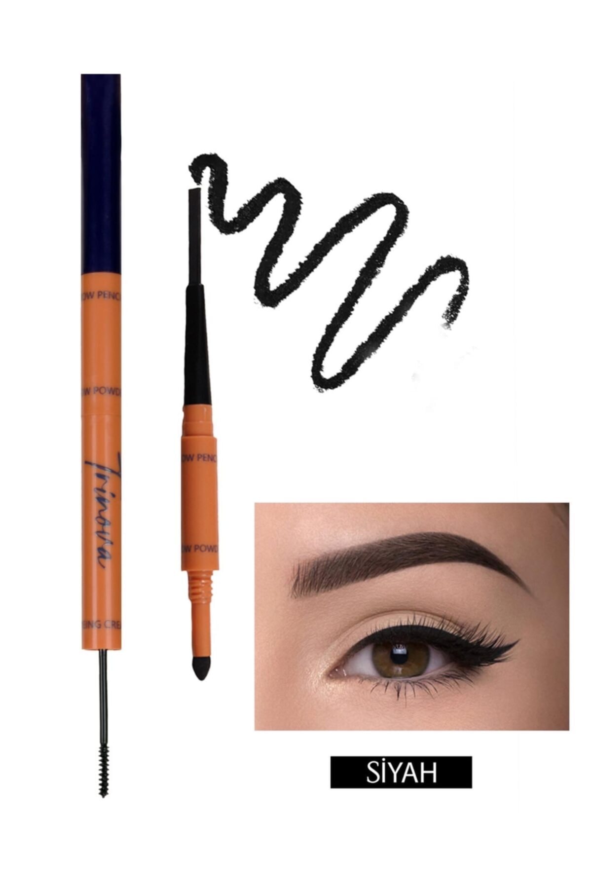 Trinova Siyah 3’lü Kaş Şekillendirici Brow Sculpt