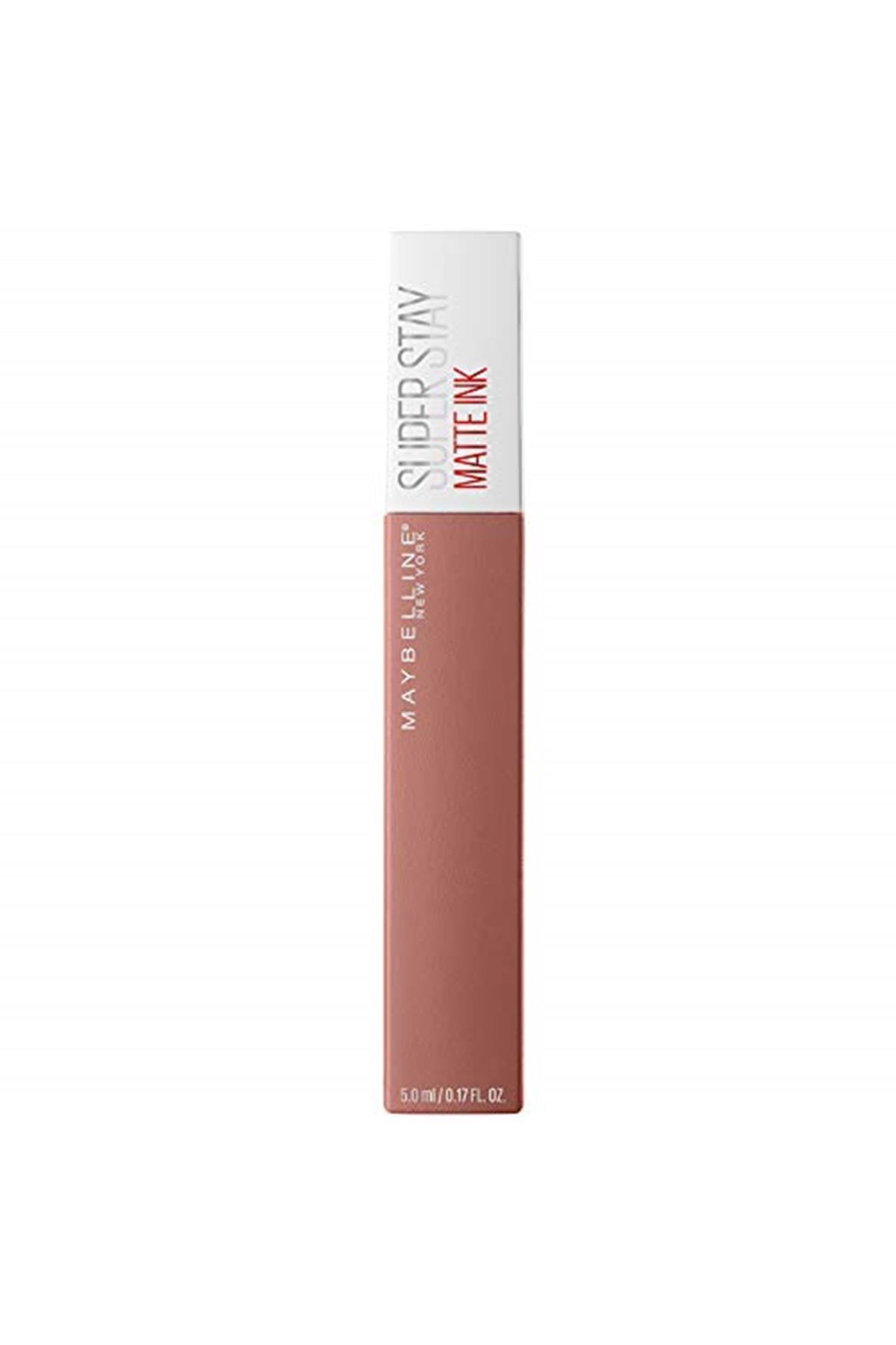 Maybeline Super Stay Matte Ink Likit Mat Ruj, 65 Seductress, Nude, 5 ml Kategori: