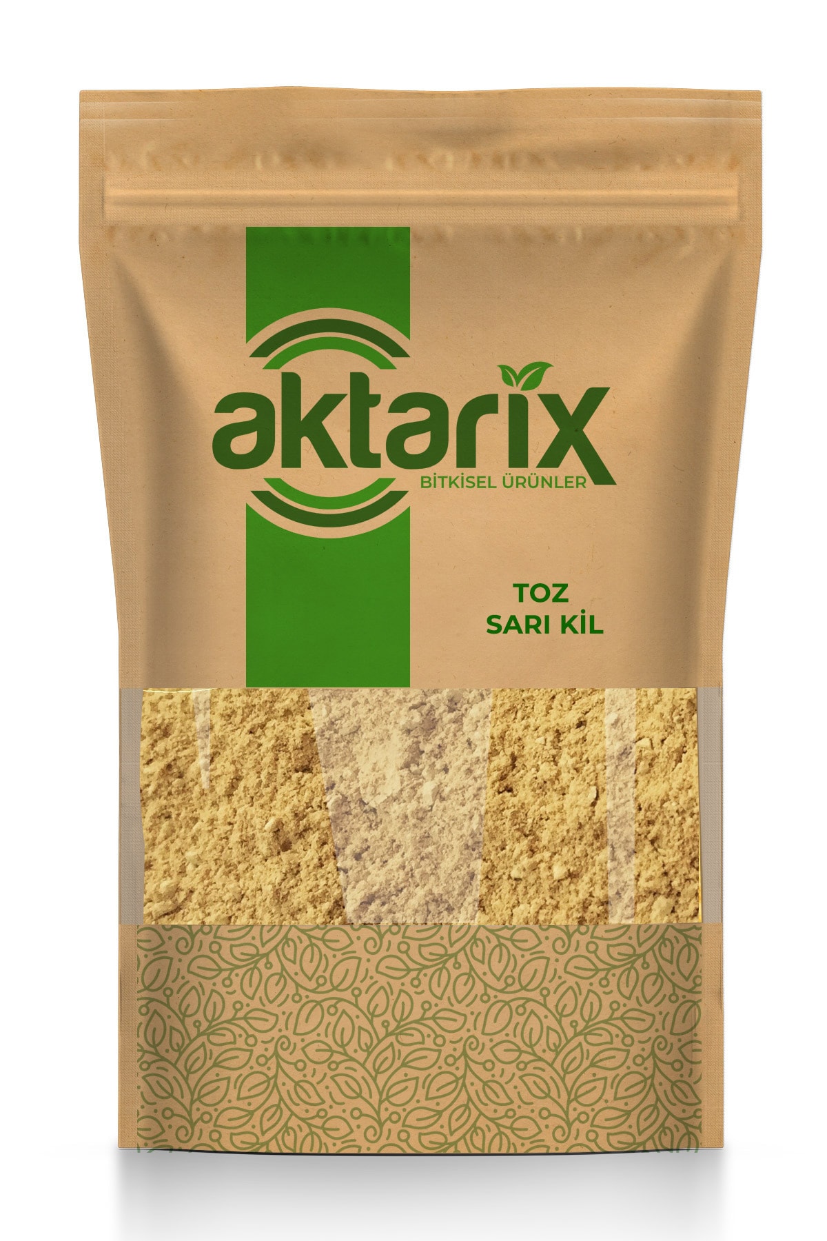 aktarix 500 Gr Toz Sarı Kil / Cilt Ve Yüz Maskesi Için