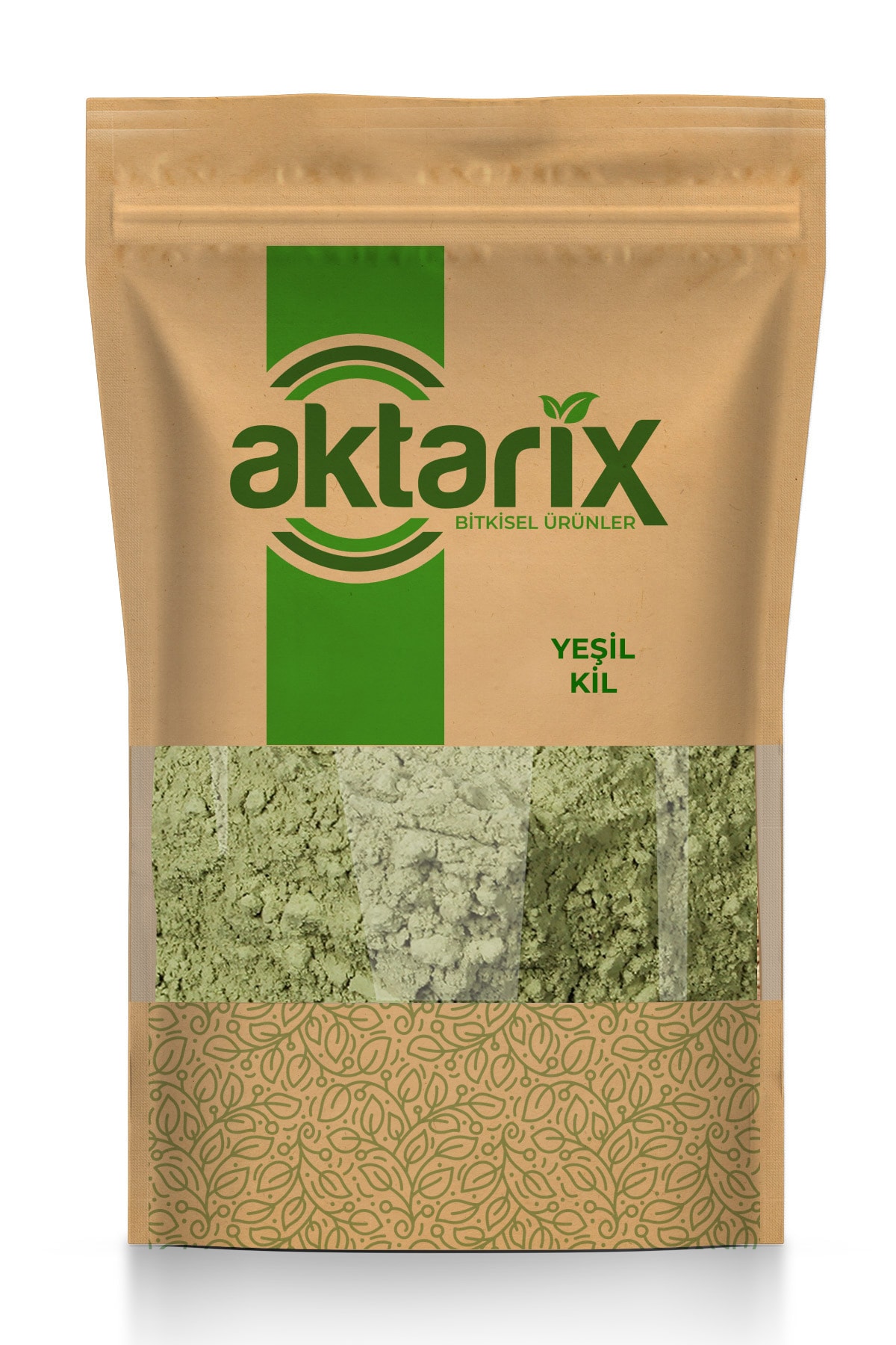 aktarix 1 Kg Doğal Toz Yeşil Kil