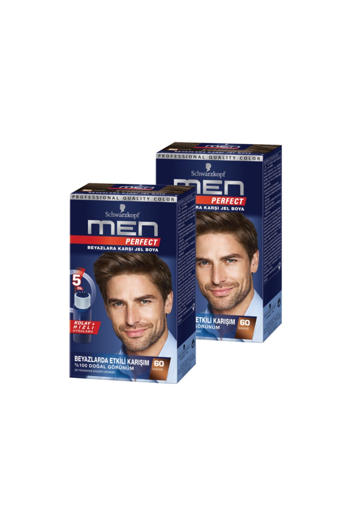 Schwarzkopf Men Perfect 60 Kahve 2 Li